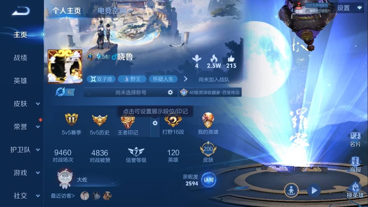 WZKG349086王者荣耀账号详情图3