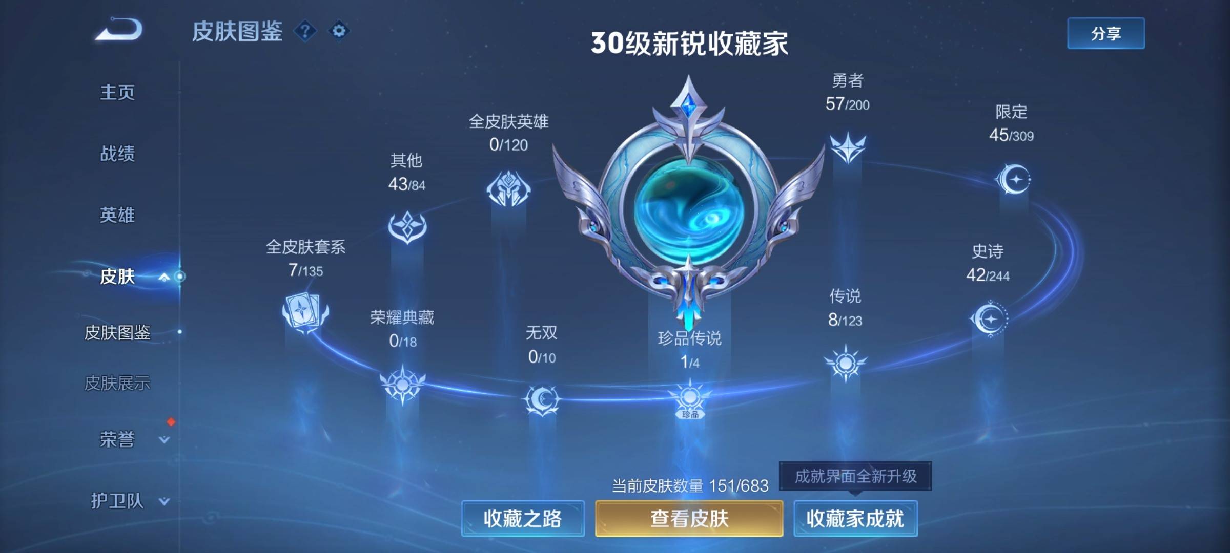 WZKG3101593王者荣耀账号详情图4