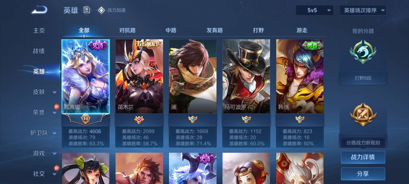 WZKG399936王者荣耀账号详情图3