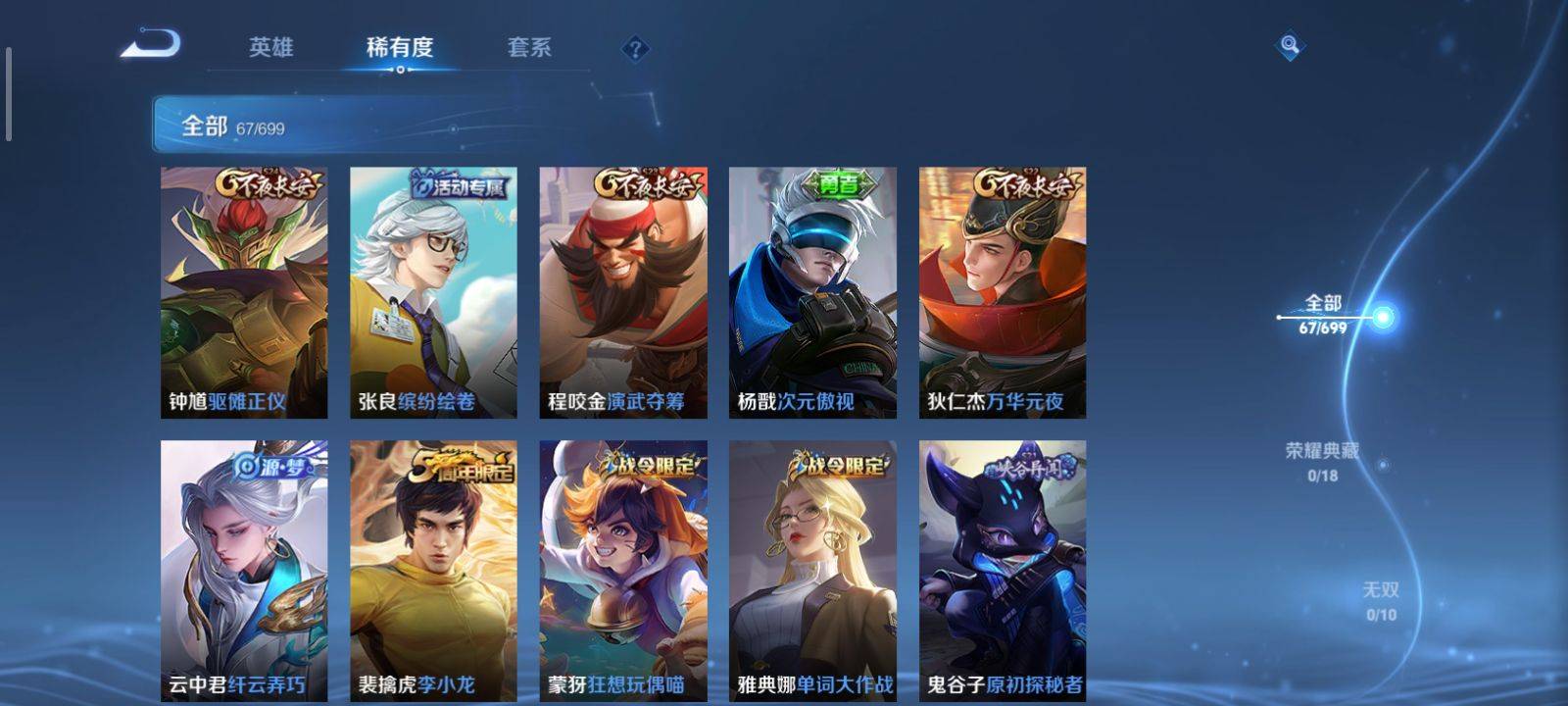 WZKG3118394王者荣耀账号详情图5 WZKG3118394王者荣耀账号详情图5