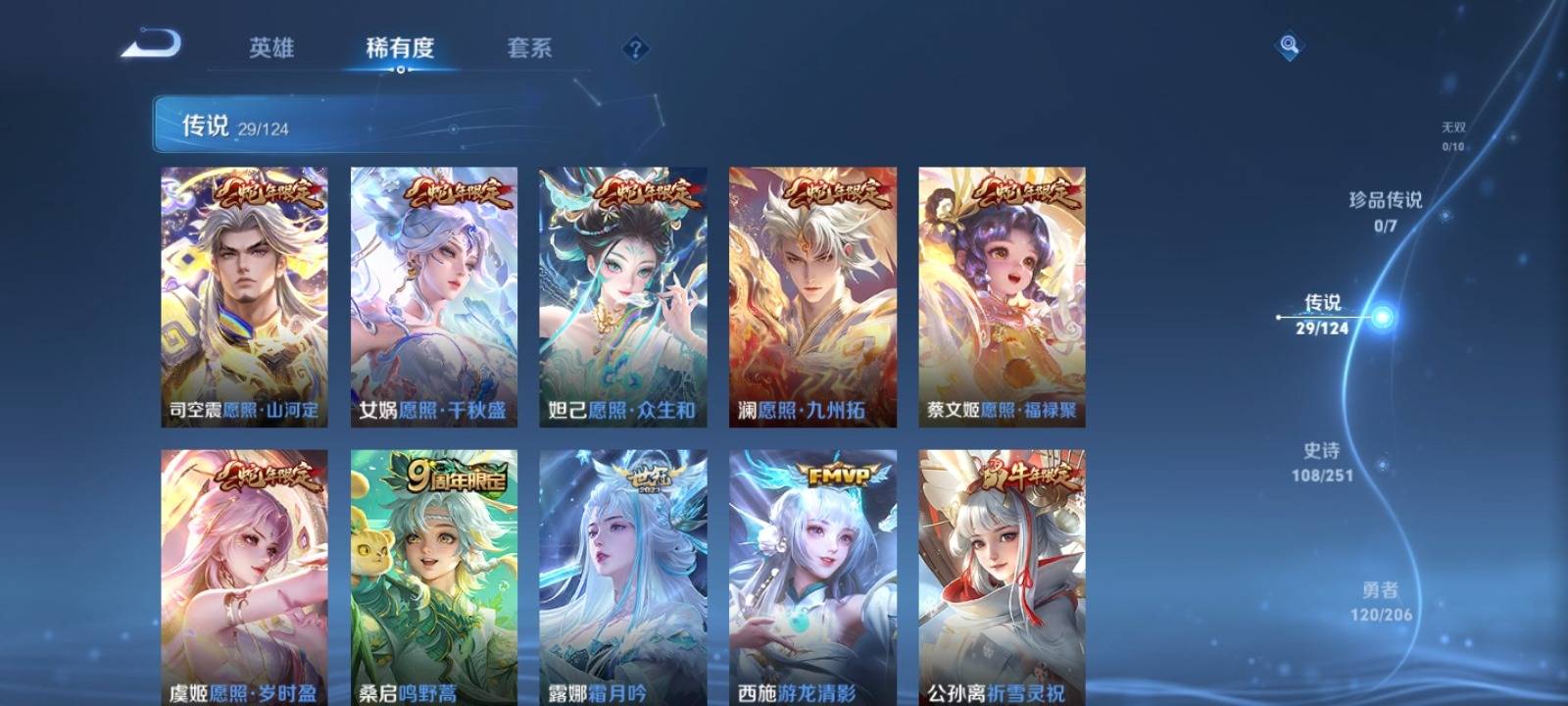 WZKG3125719王者荣耀账号详情图5 WZKG3125719王者荣耀账号详情图5