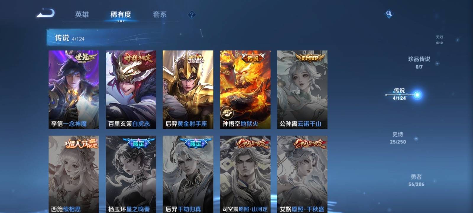 WZKG3109739王者荣耀账号详情图4