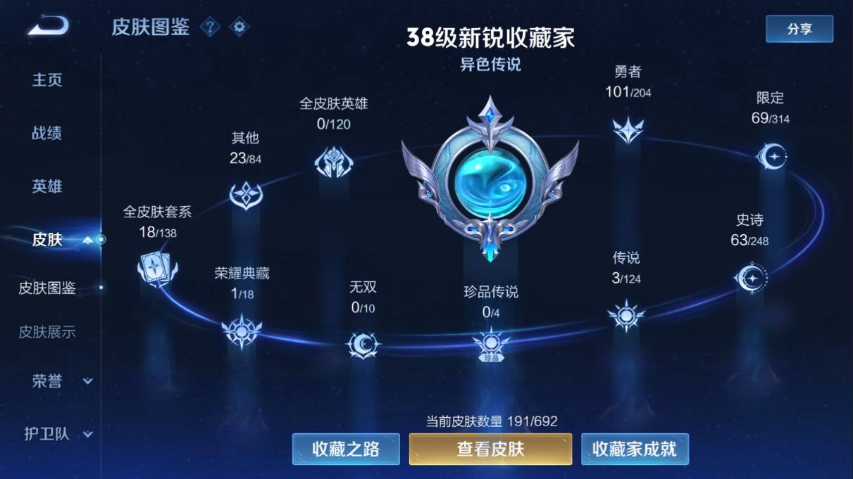 WZKG3108300王者荣耀账号详情图5 WZKG3108300王者荣耀账号详情图5