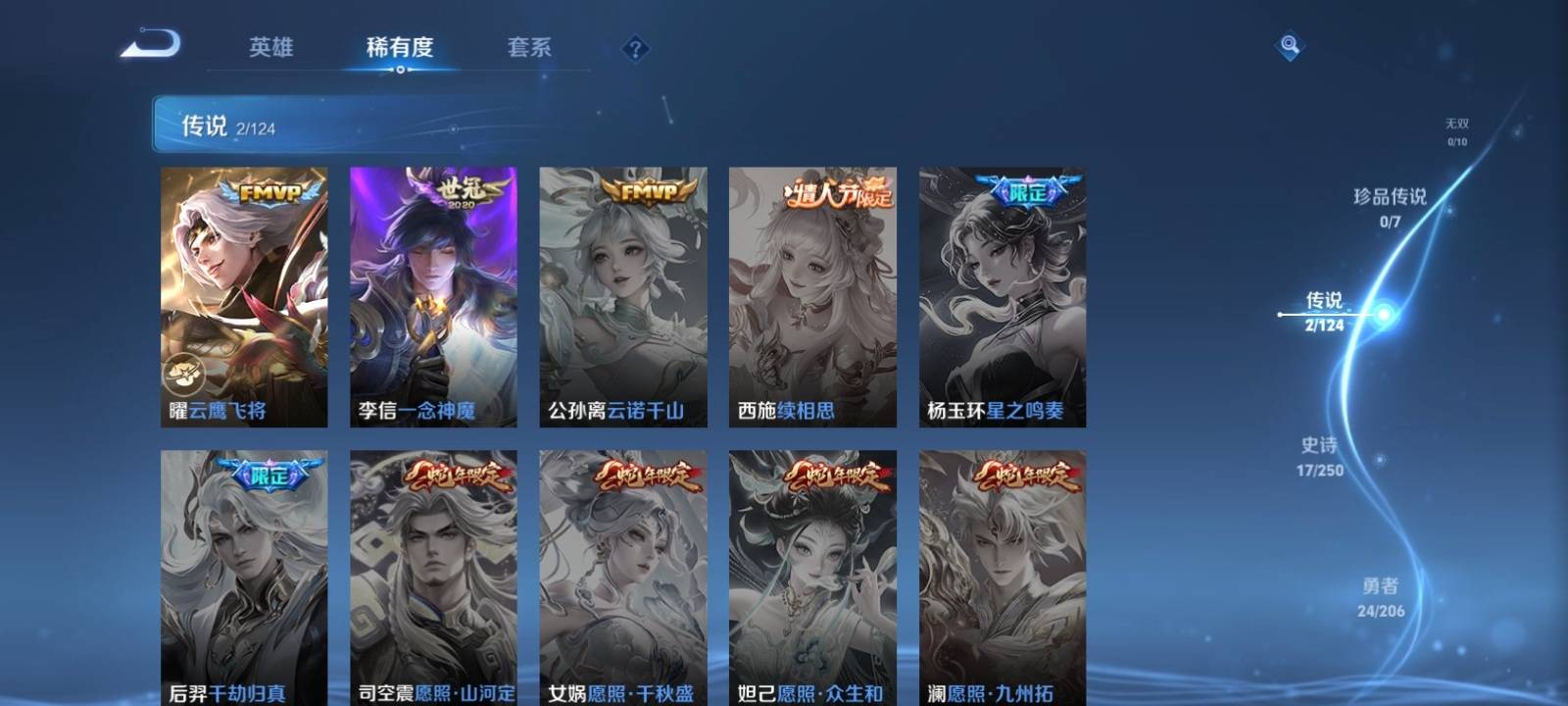 WZKG3114799王者荣耀账号详情图4 WZKG3114799王者荣耀账号详情图4