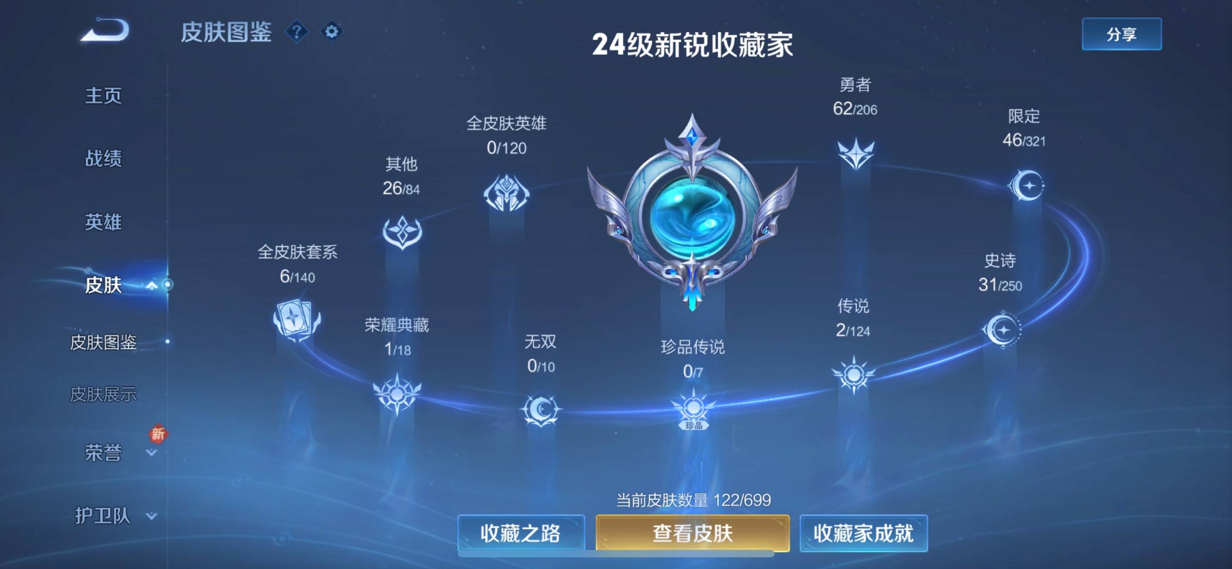 WZKG3118891王者荣耀账号详情图4 WZKG3118891王者荣耀账号详情图4