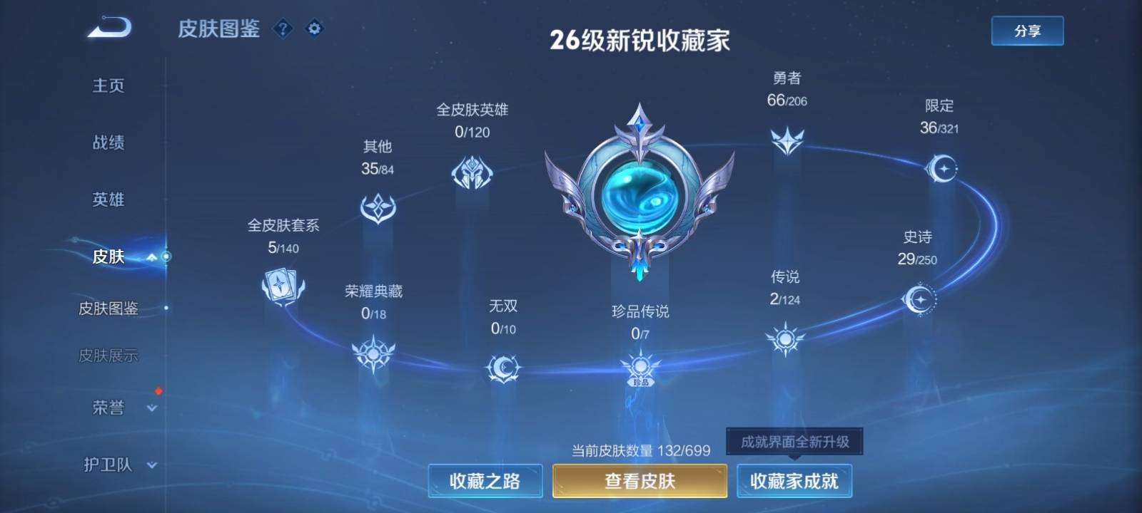 WZKG3122413王者荣耀账号详情图4 WZKG3122413王者荣耀账号详情图4