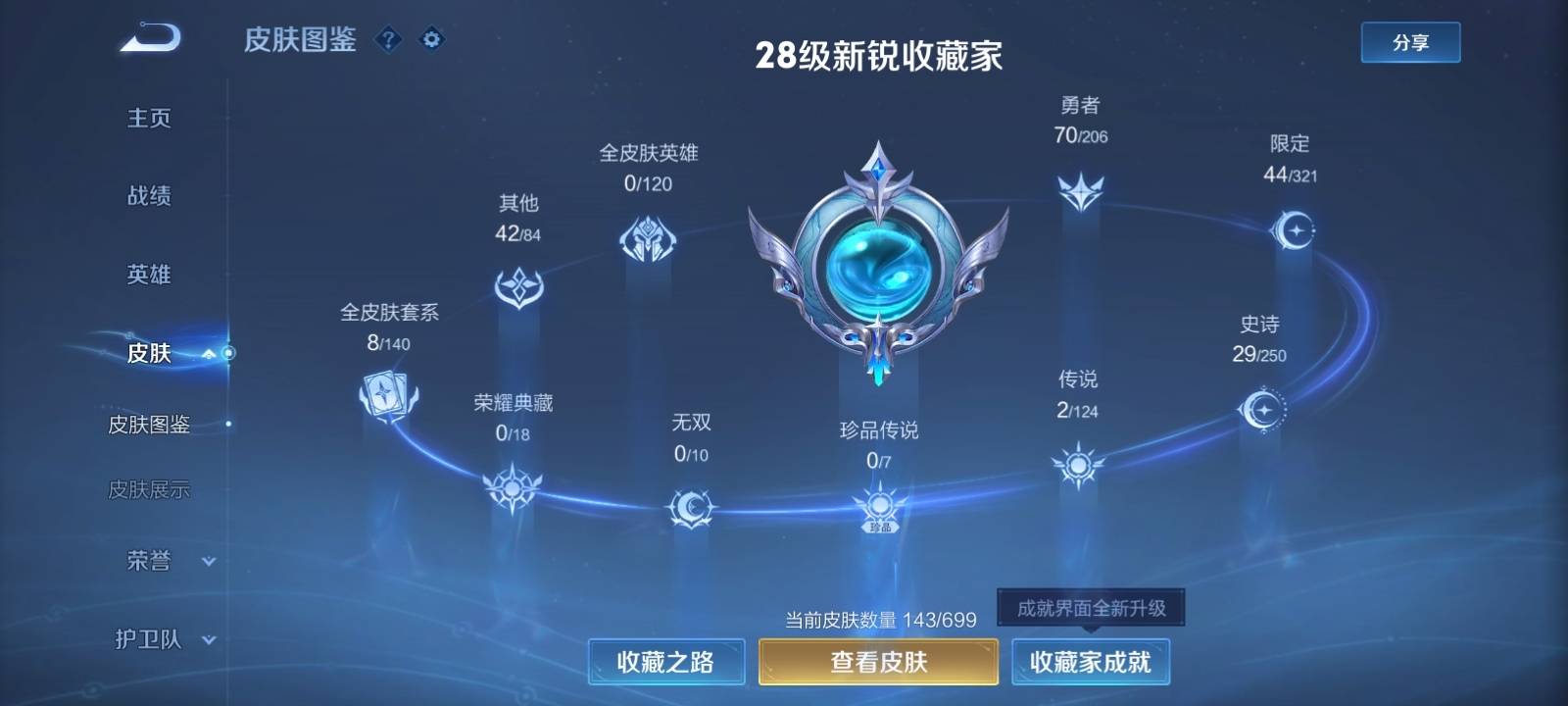 WZKG3126315王者荣耀账号详情图4 WZKG3126315王者荣耀账号详情图4