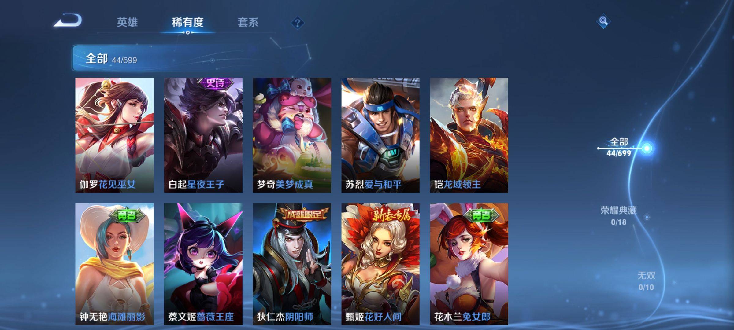 WZKG3129704王者荣耀账号详情图6 WZKG3129704王者荣耀账号详情图6
