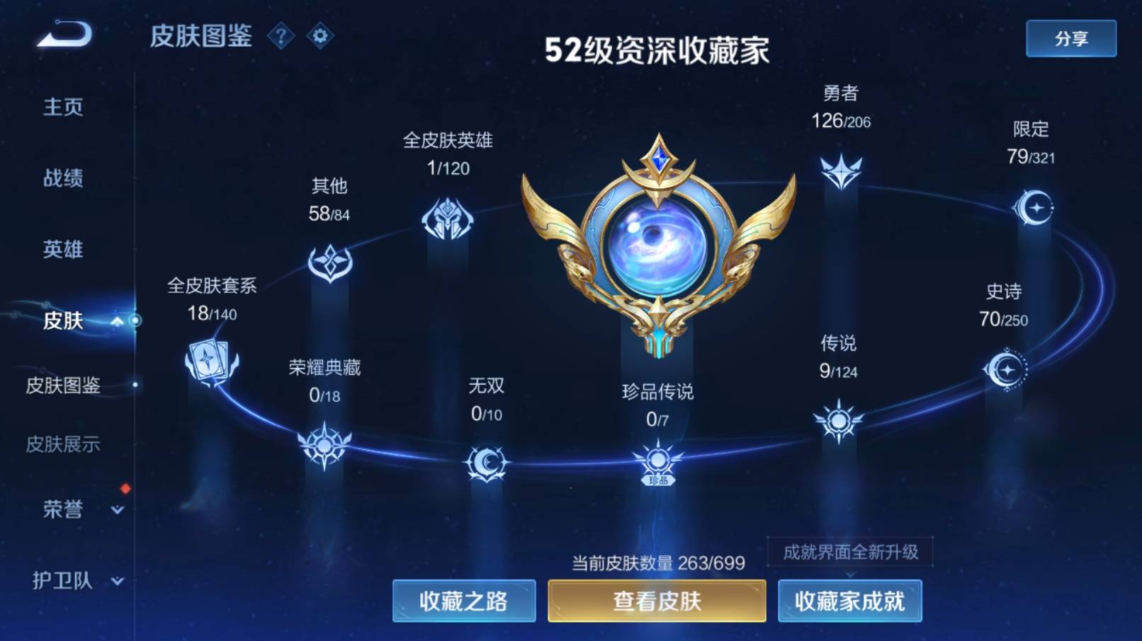 WZKG3152099王者荣耀账号详情图4 WZKG3152099王者荣耀账号详情图4