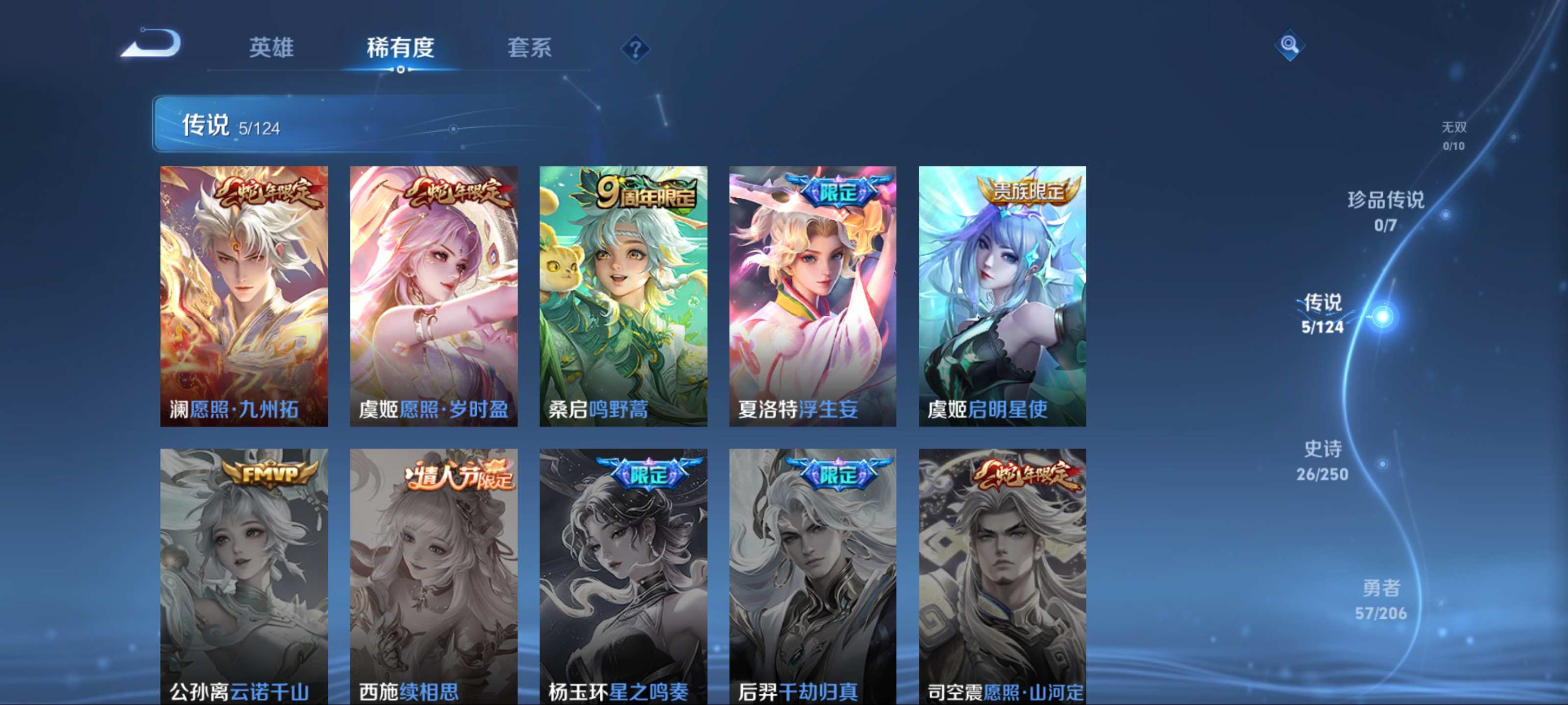 WZQM3186072王者荣耀账号详情图6 WZQM3186072王者荣耀账号详情图6