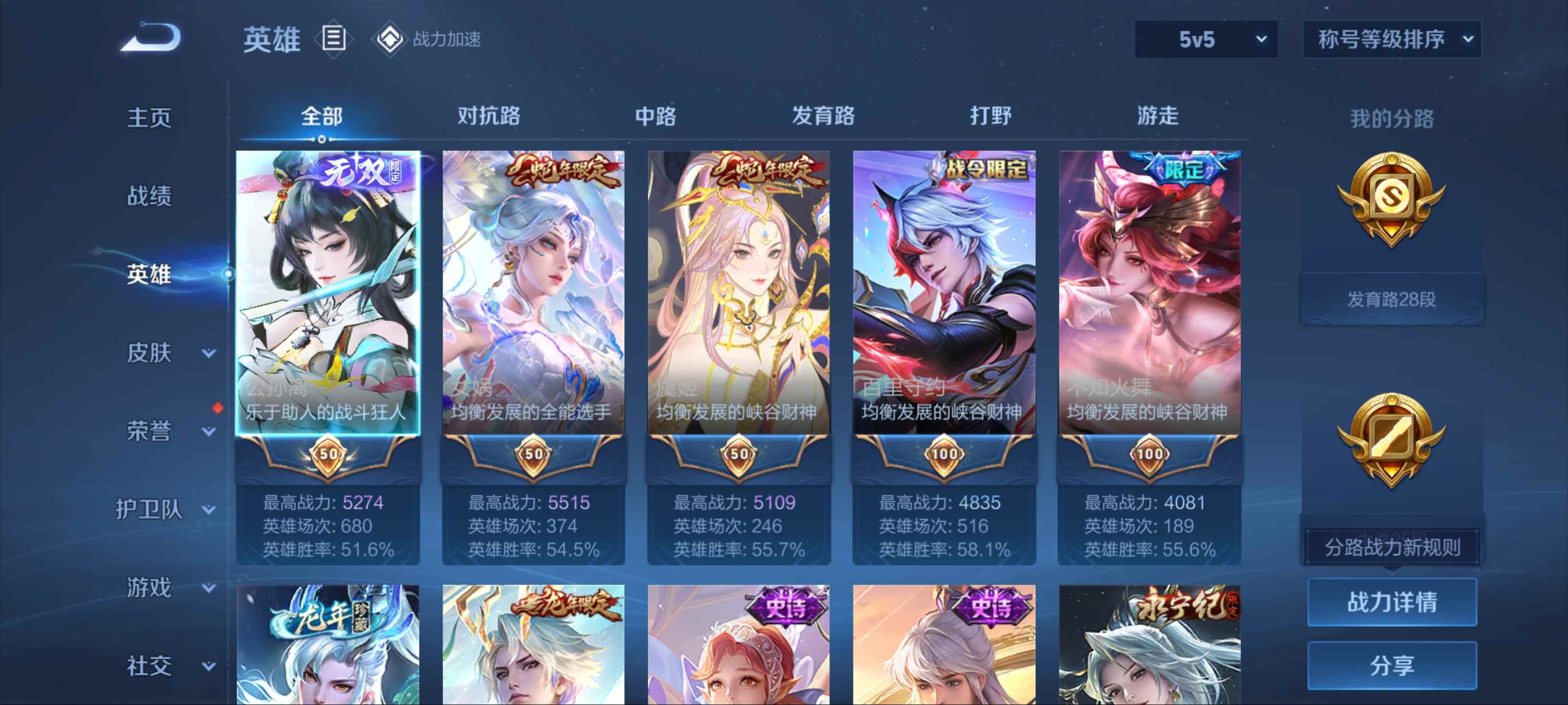 WZQM3154257王者荣耀账号详情图2