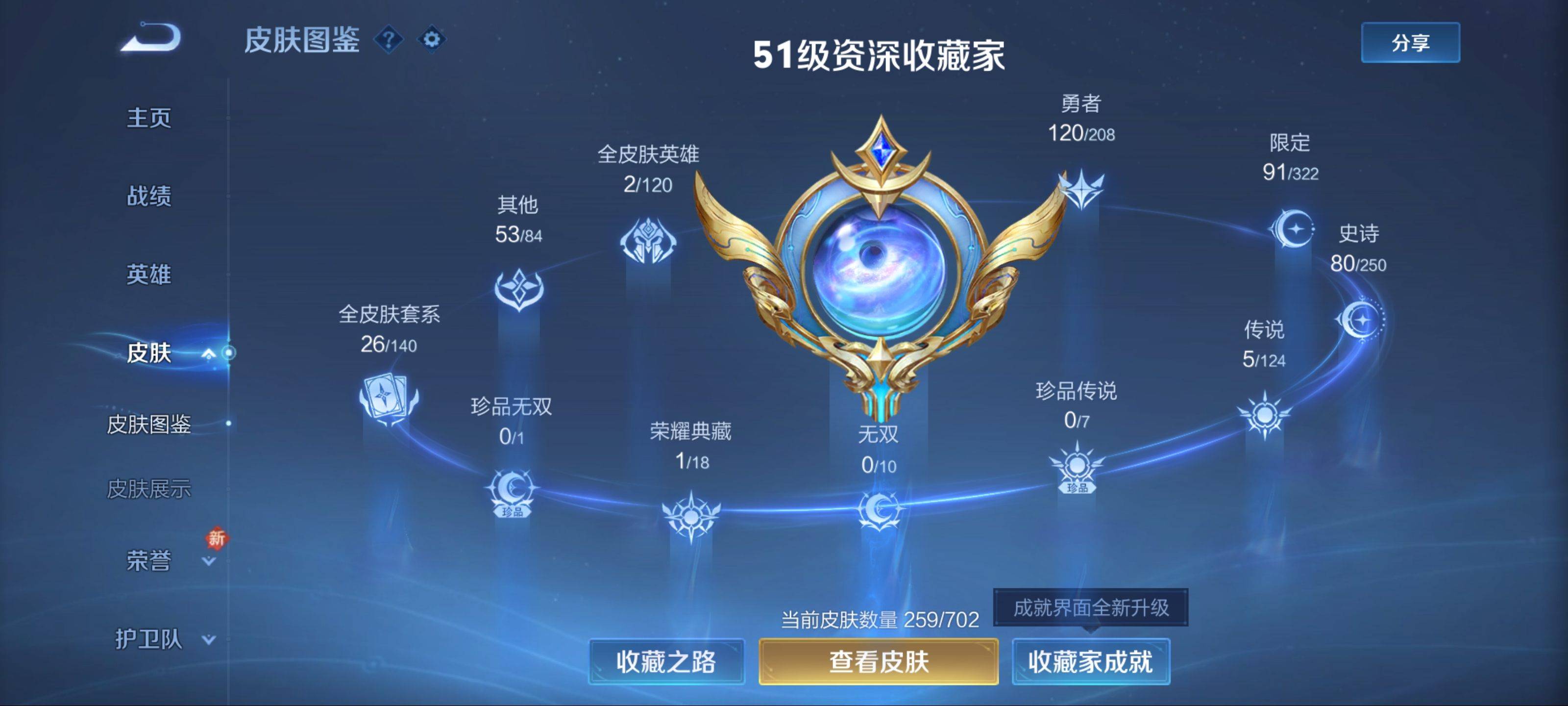 WZQM3158304王者荣耀账号详情图3 WZQM3158304王者荣耀账号详情图3