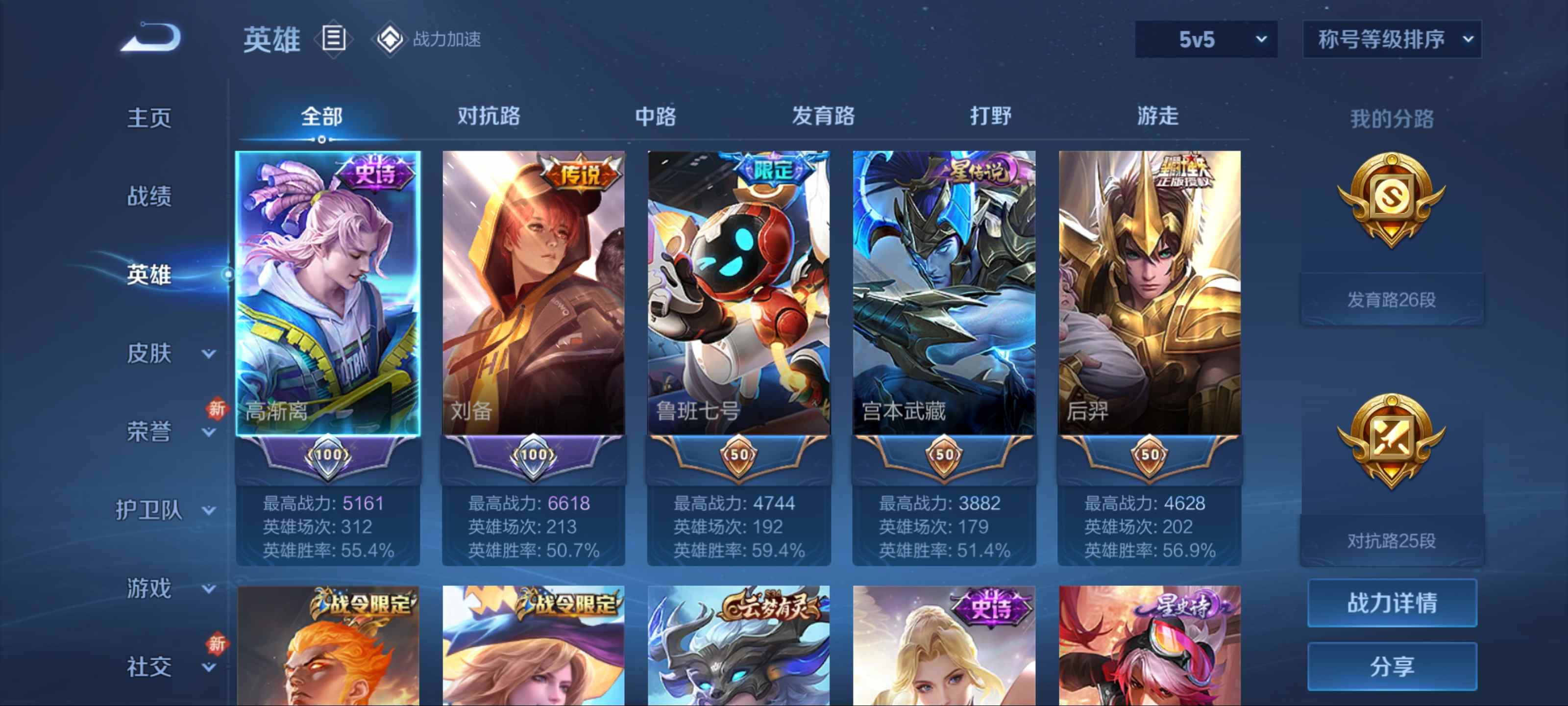 WZQM3185898王者荣耀账号详情图2