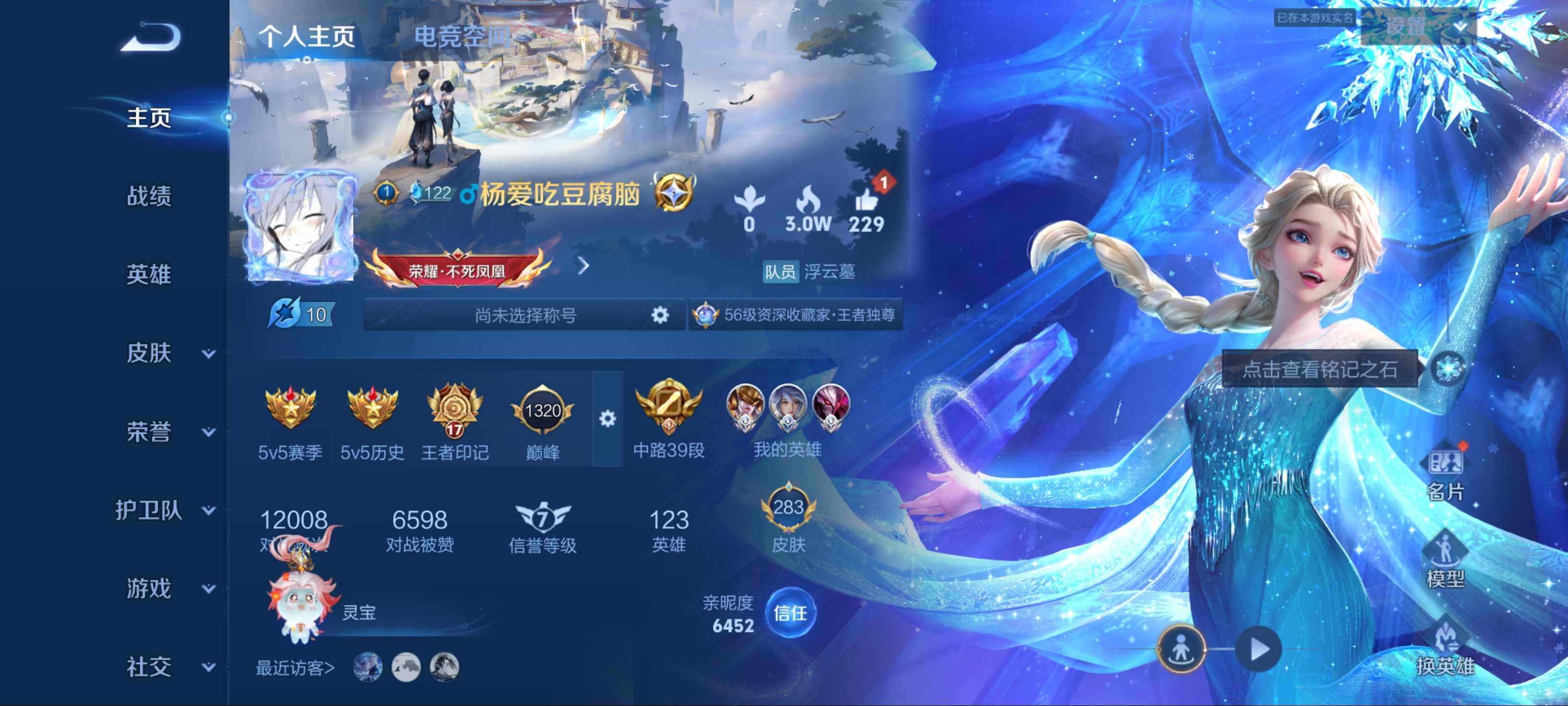 王者荣耀账号安卓QQ】无双限定1-荣耀典藏1-传说品质17-史诗品质75甄姬雪境奇遇-天鹅之梦-白虎志-愿照·千秋盛-朵