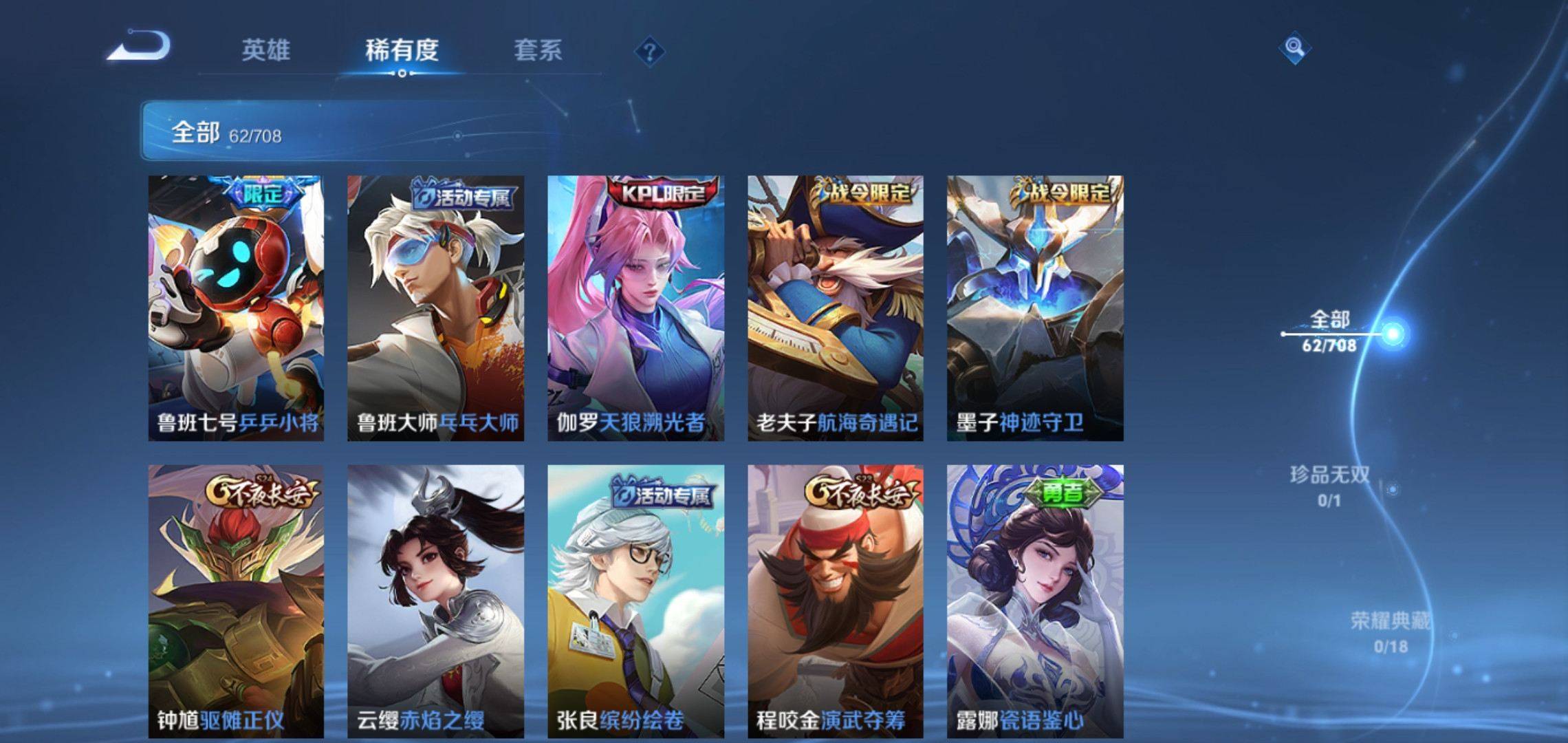 WZKG3180214王者荣耀账号详情图5
