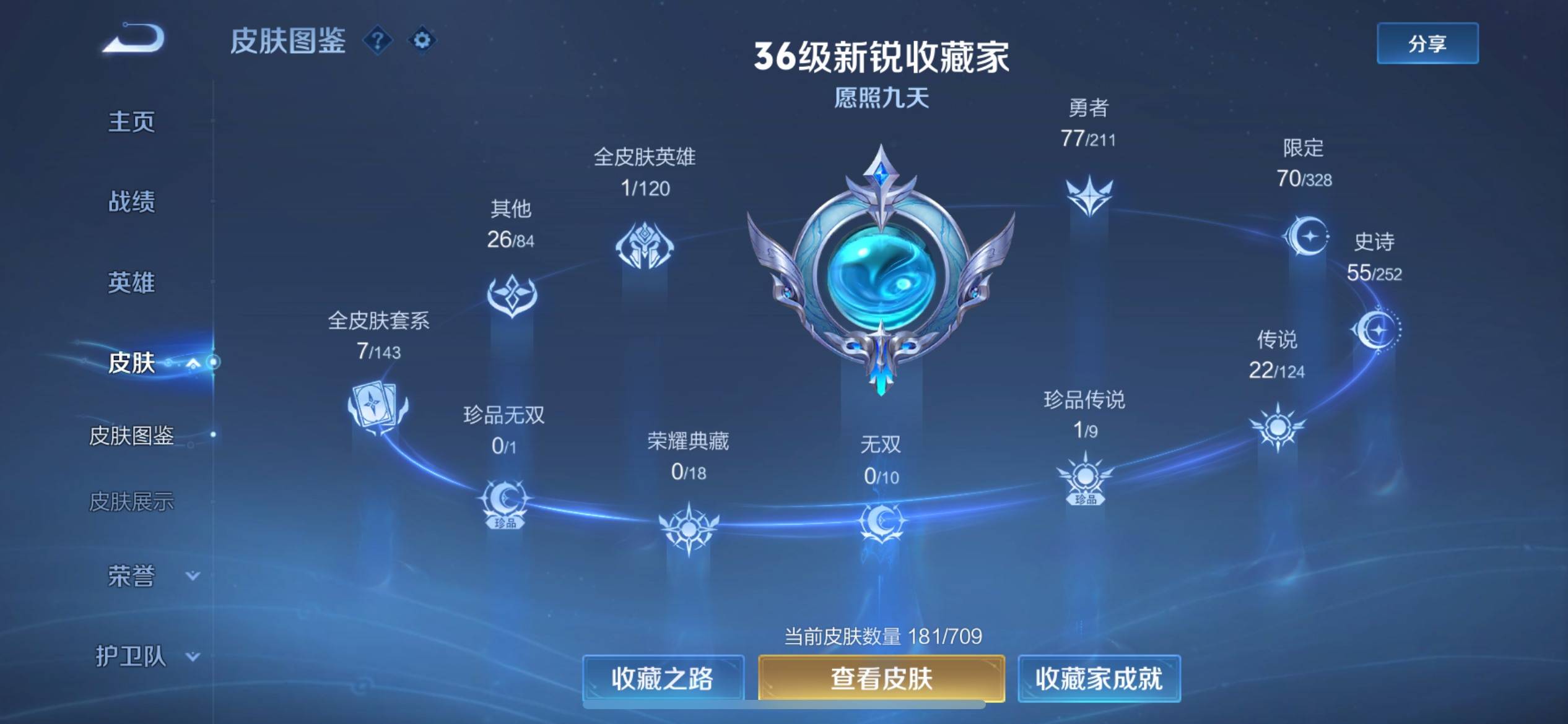 WZCMW3201349王者荣耀账号详情图4 WZCMW3201349王者荣耀账号详情图4
