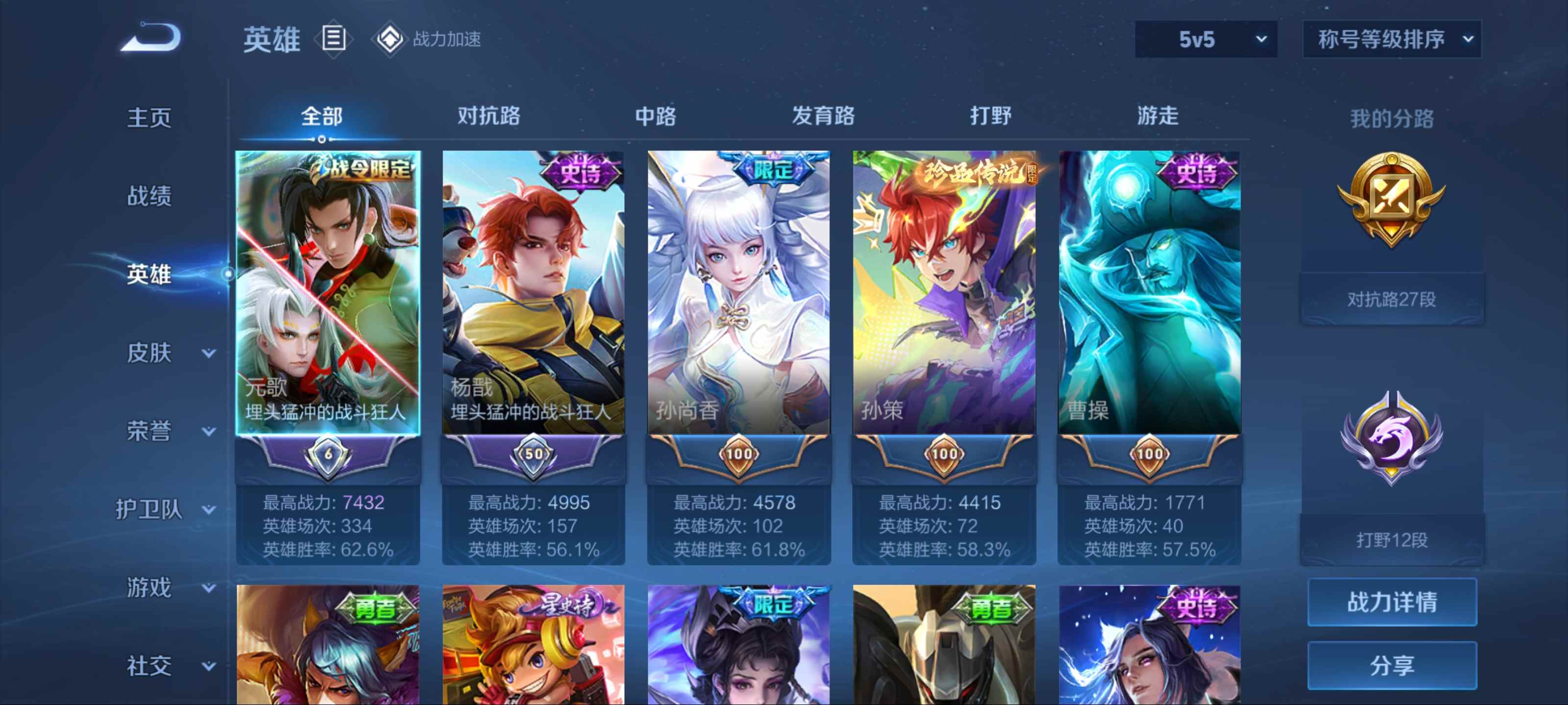WZCMW3253324王者荣耀账号详情图2