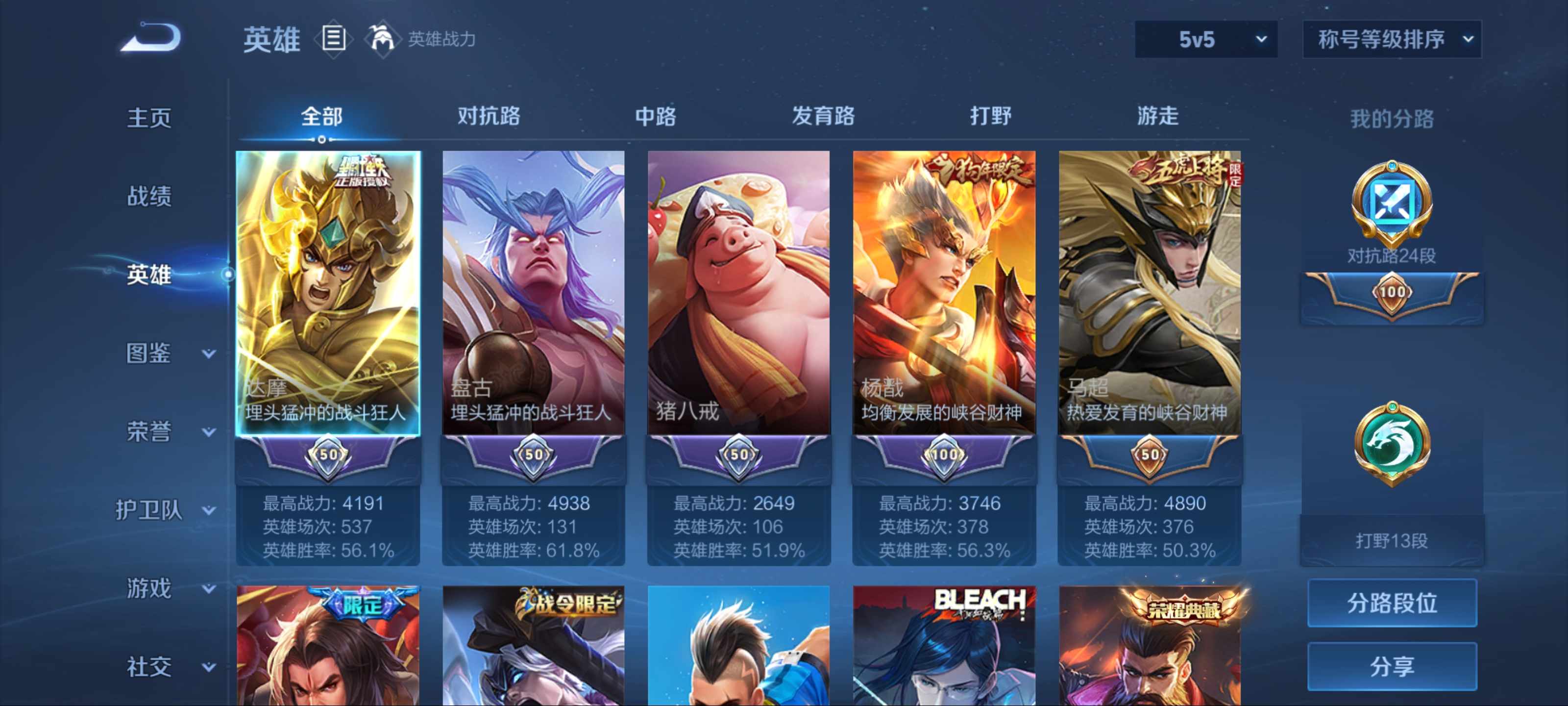 WZCMW3201321王者荣耀账号详情图3
