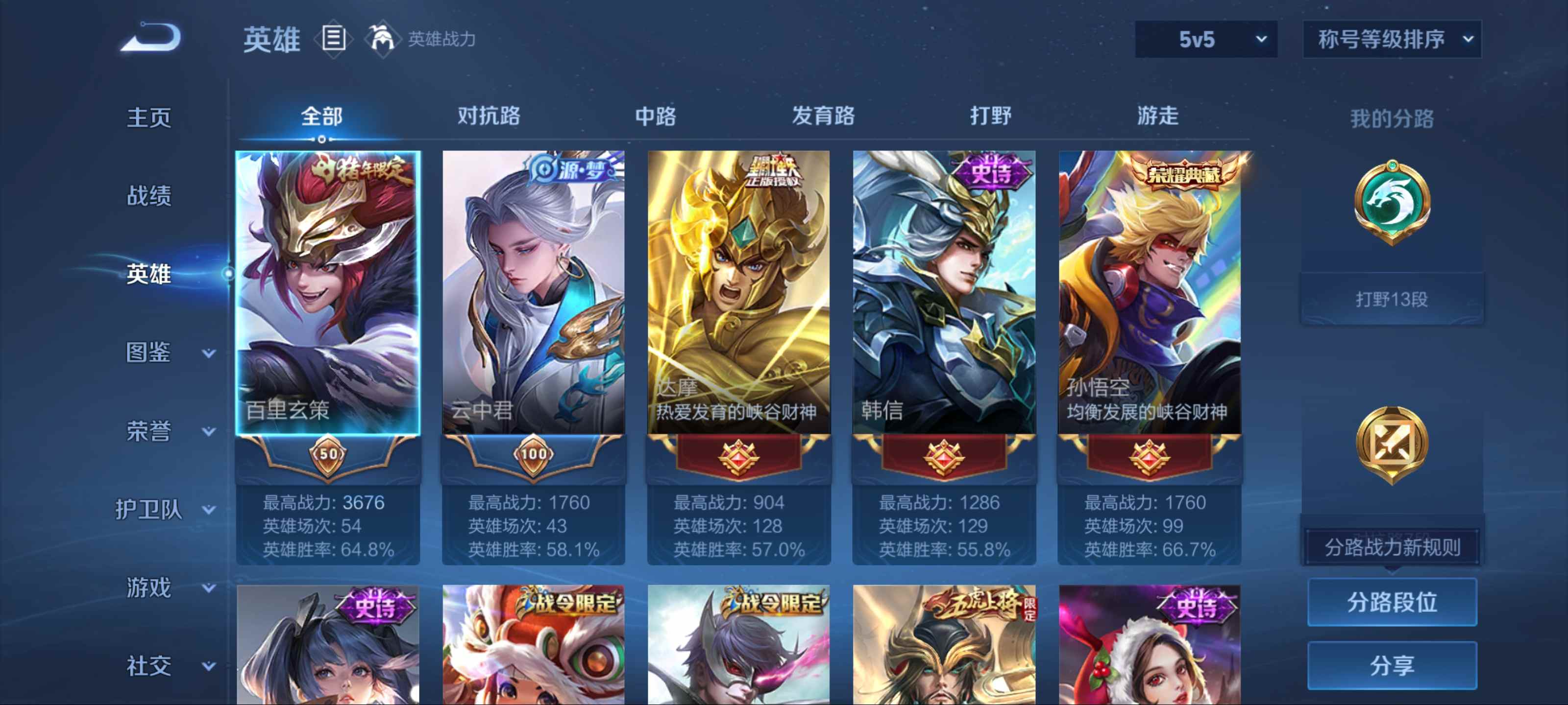 WZKG3192697王者荣耀账号详情图3