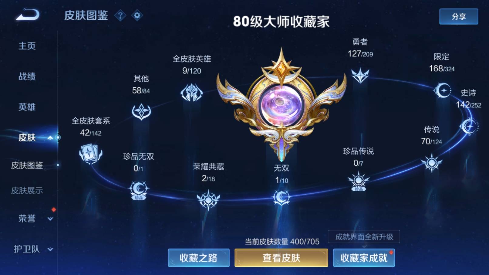 WZKG3192914王者荣耀账号详情图4 WZKG3192914王者荣耀账号详情图4