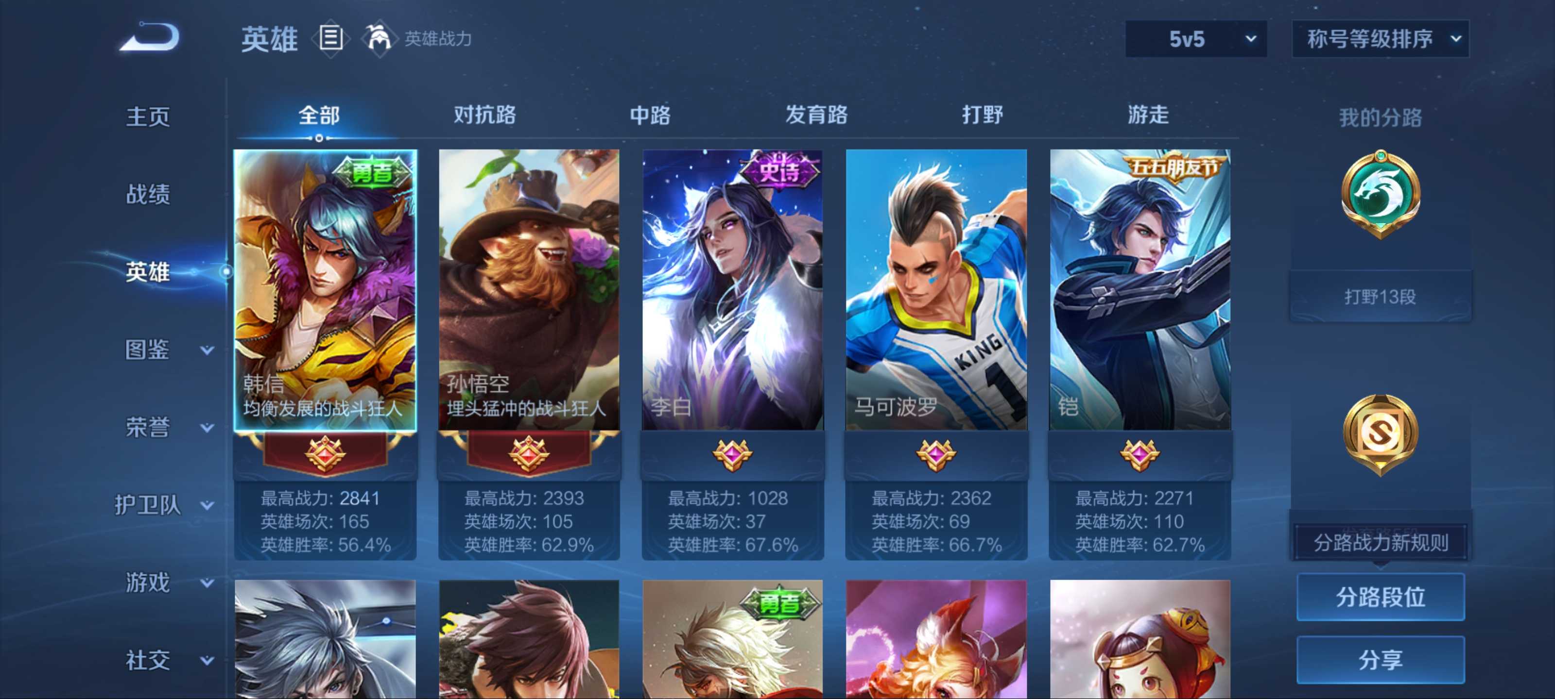 WZCMW3201044王者荣耀账号详情图3