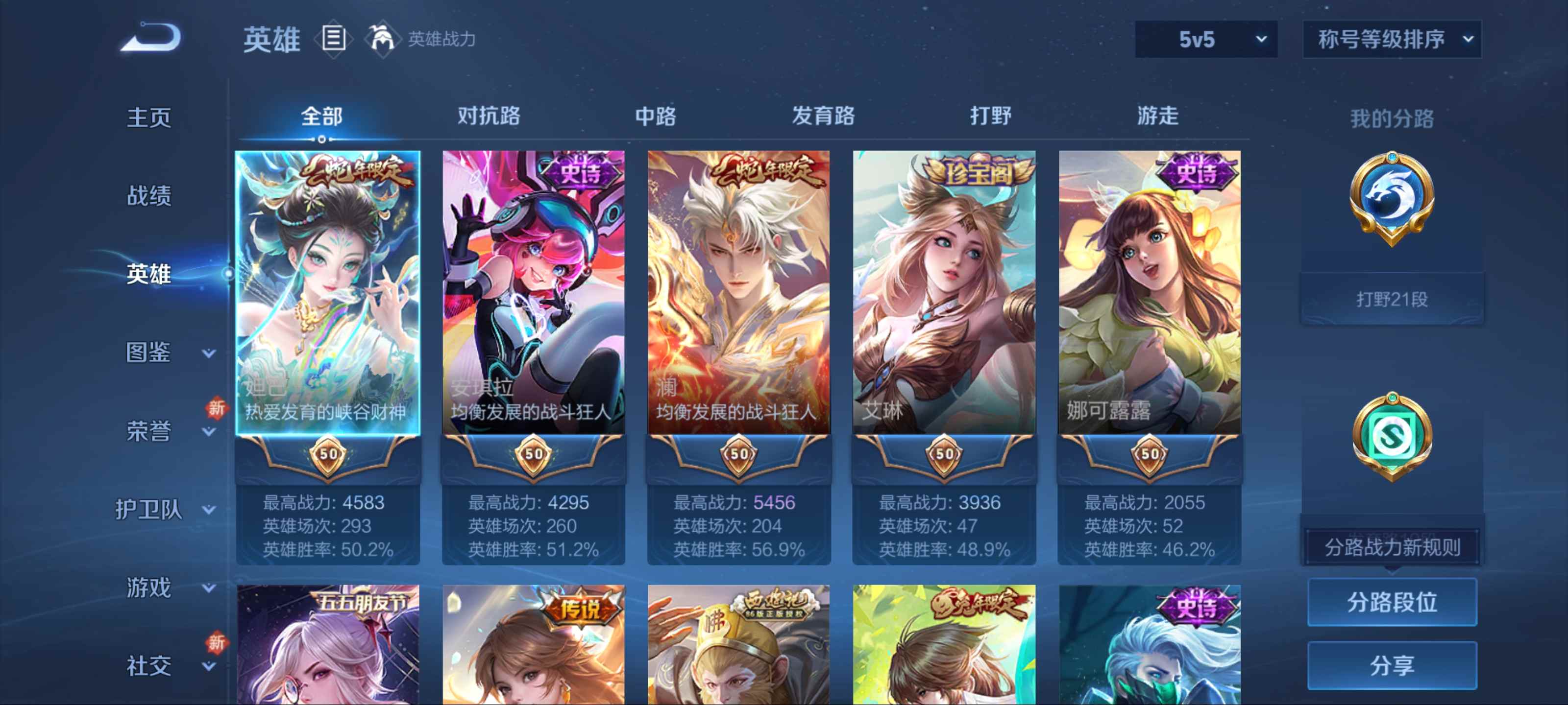 WZCMW3253991王者荣耀账号详情图2