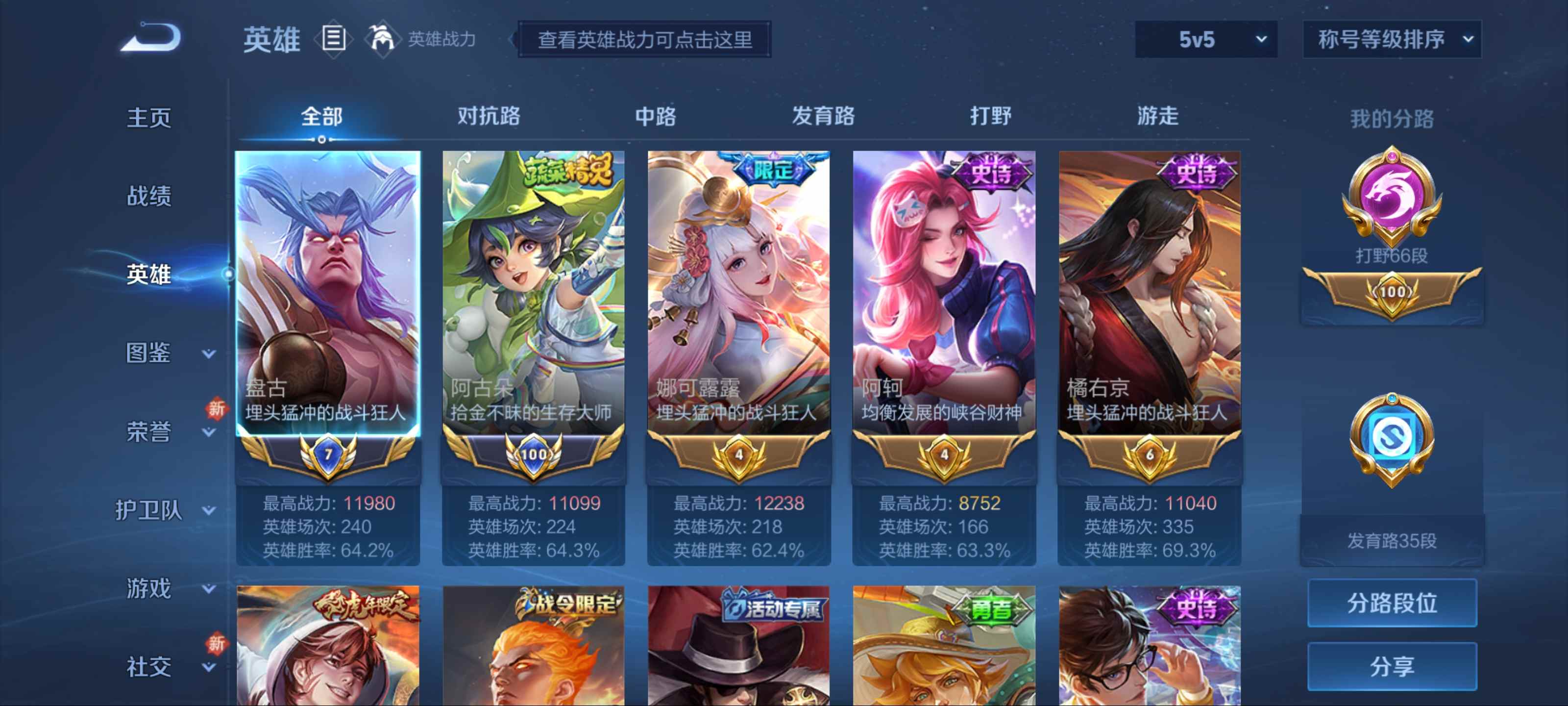 WZCMW3205262王者荣耀账号详情图3 WZCMW3205262王者荣耀账号详情图3
