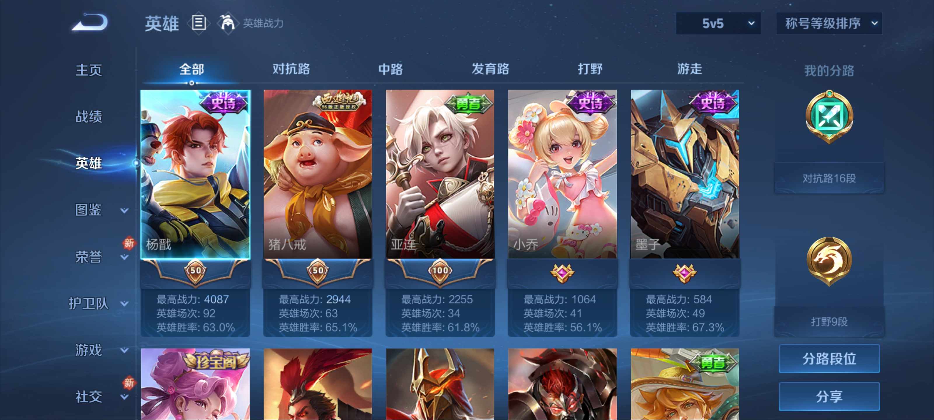 WZCMW3206133王者荣耀账号详情图3