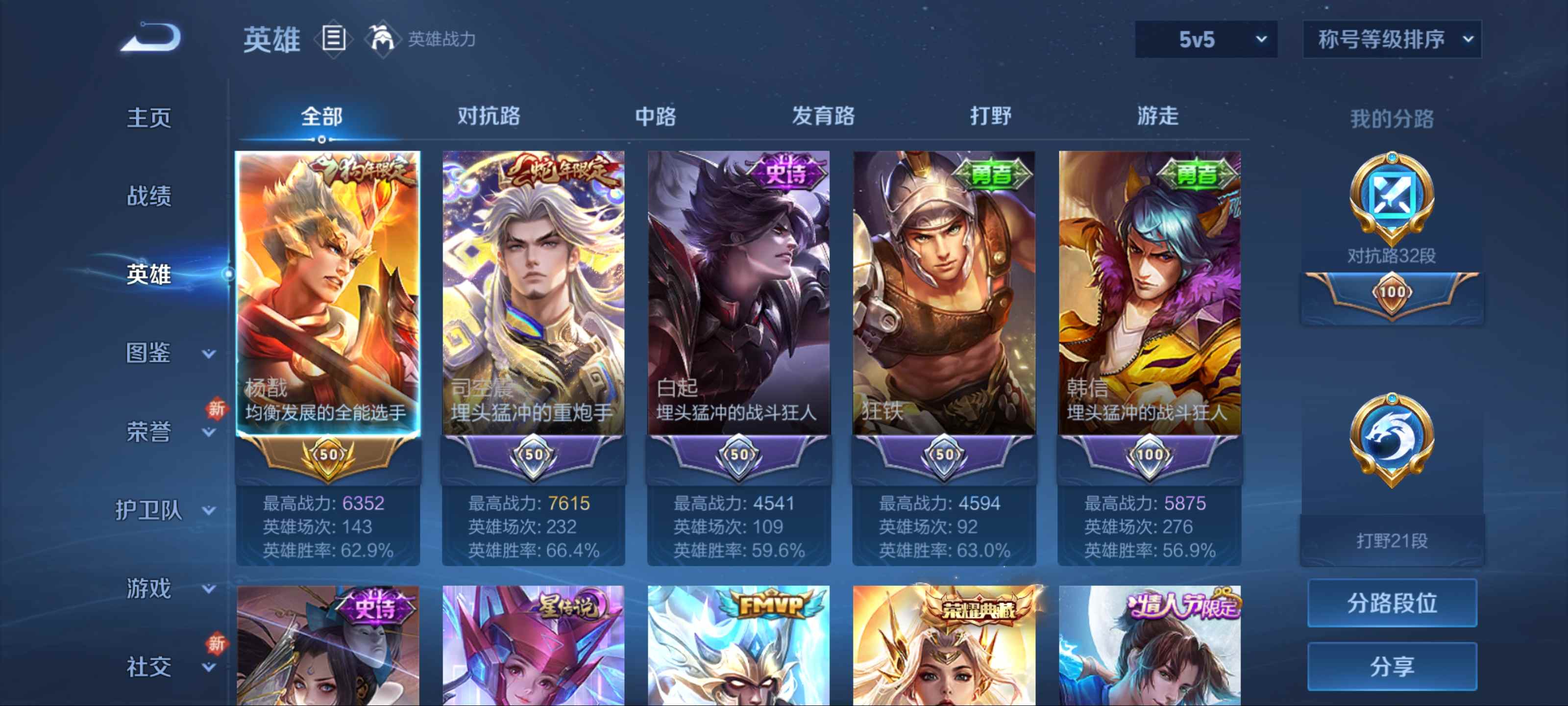 WZCMW3235578王者荣耀账号详情图3
