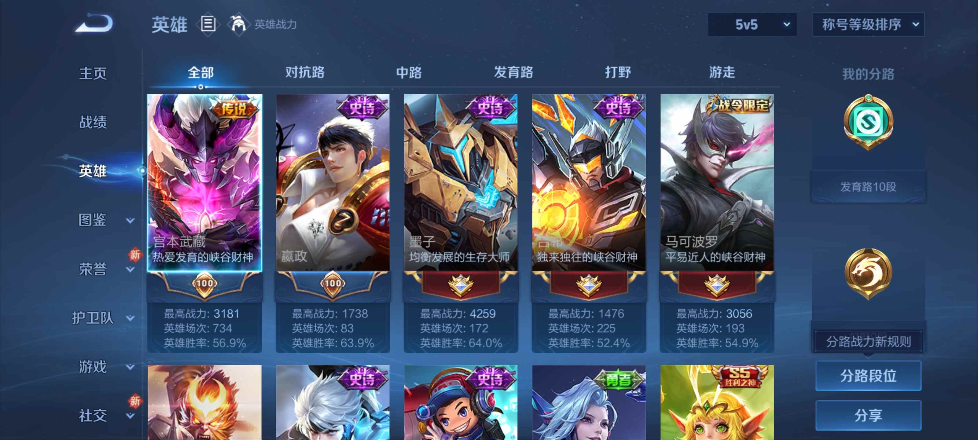 WZCMW3208567王者荣耀账号详情图3