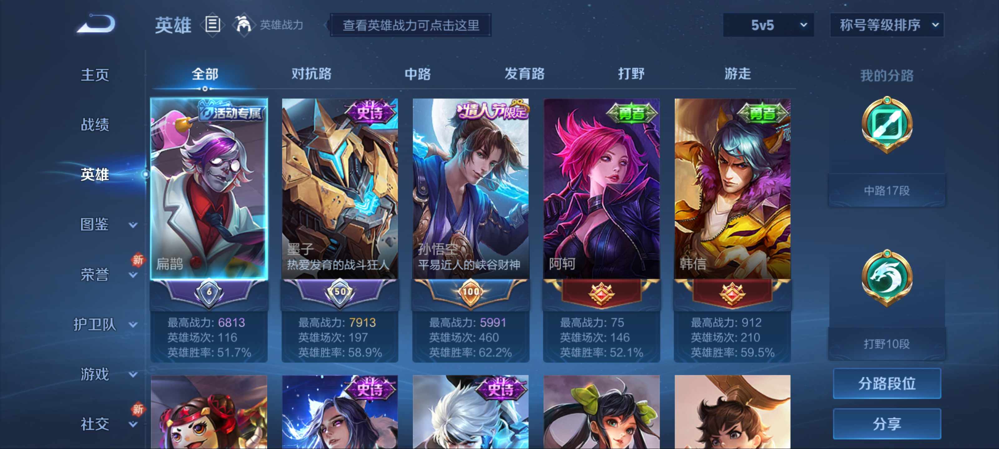 WZCMW3209452王者荣耀账号详情图3