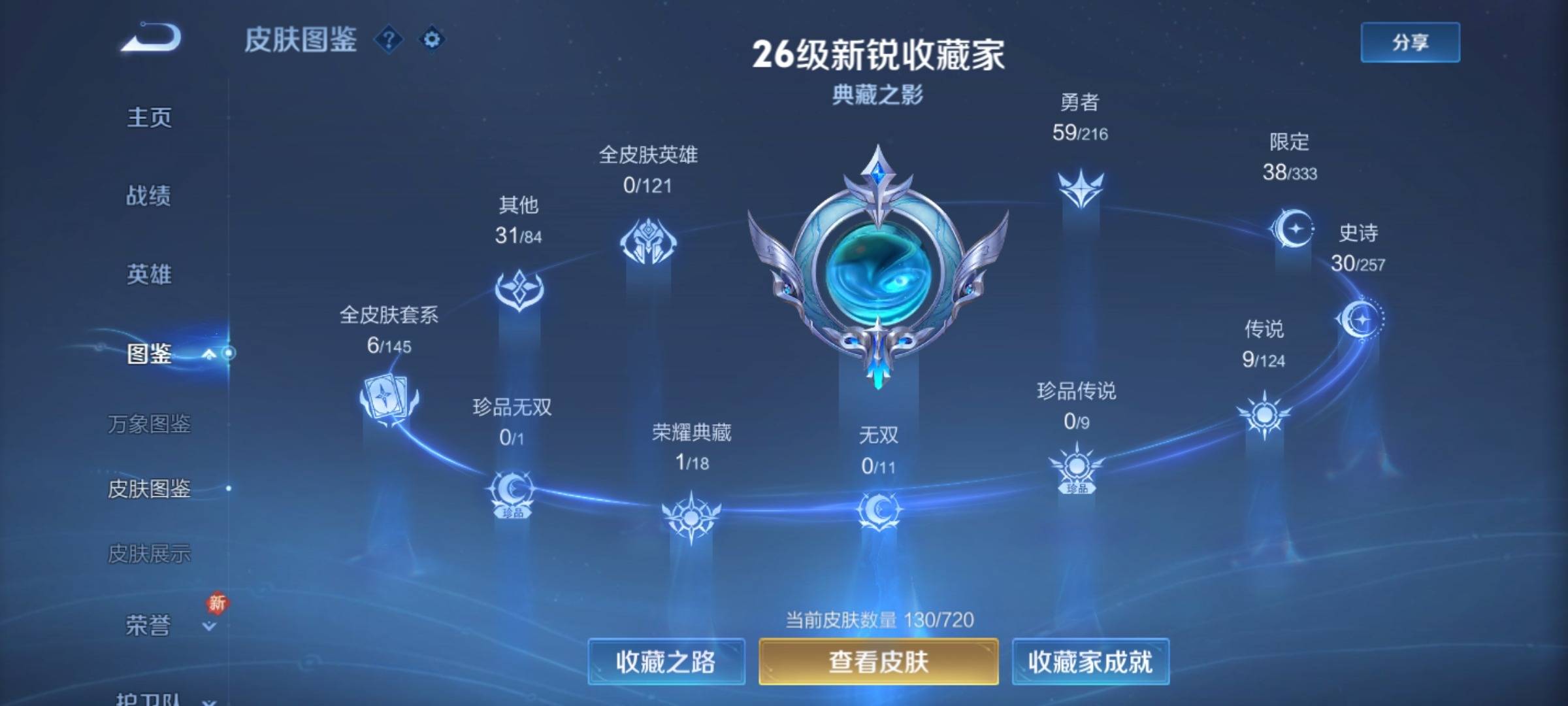 WZCMW3231564王者荣耀账号详情图5 WZCMW3231564王者荣耀账号详情图5
