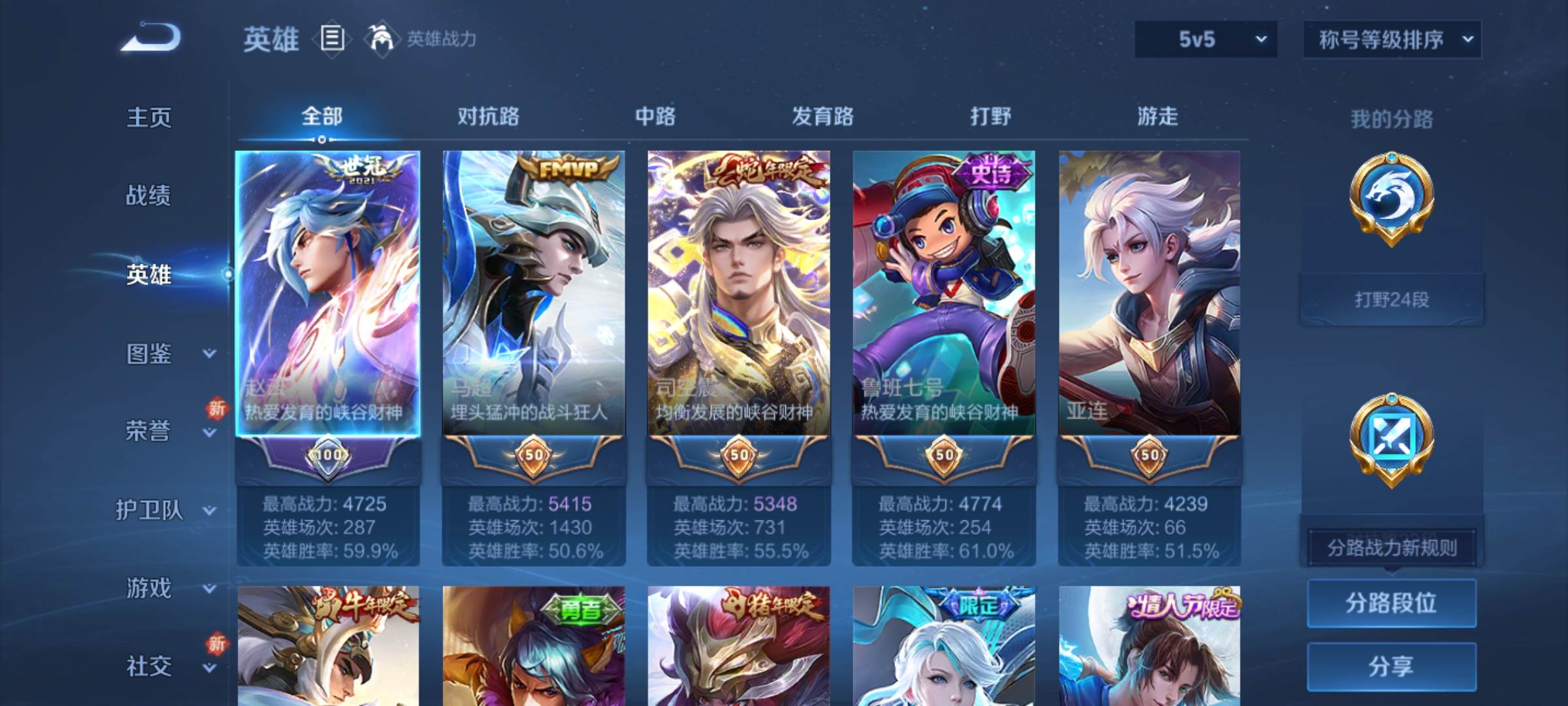 WZCMW3231579王者荣耀账号详情图3