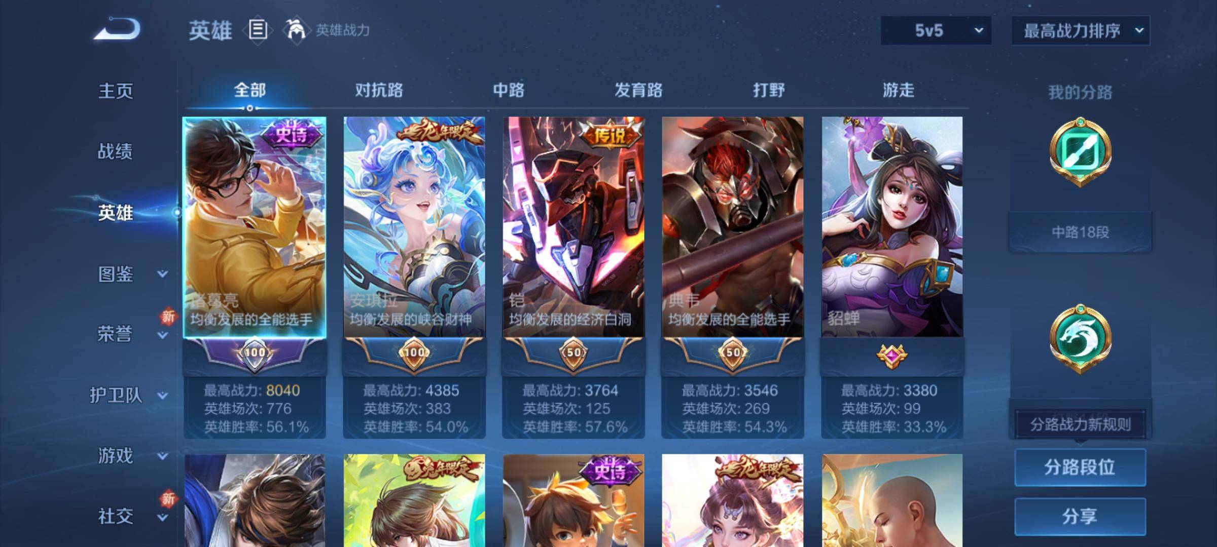 WZCMW3234897王者荣耀账号详情图3