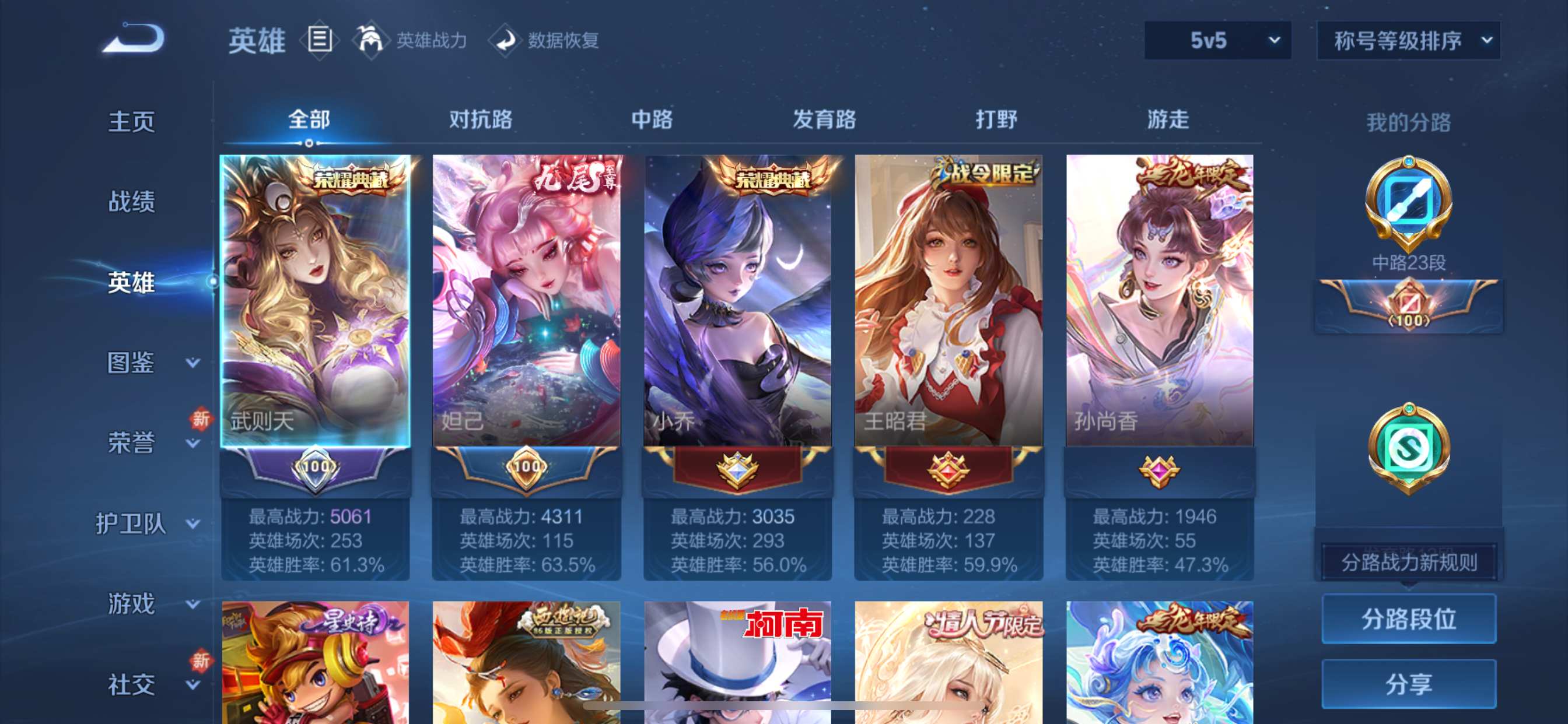 WZCMW3232545王者荣耀账号详情图3