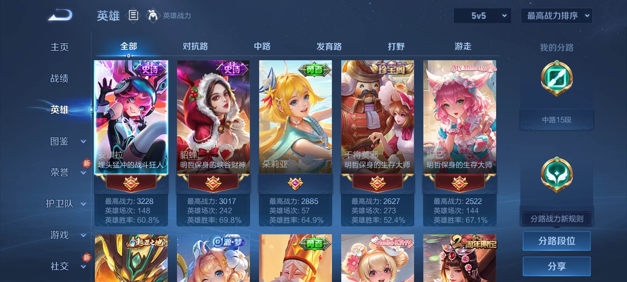 WZCMW3232485王者荣耀账号详情图3