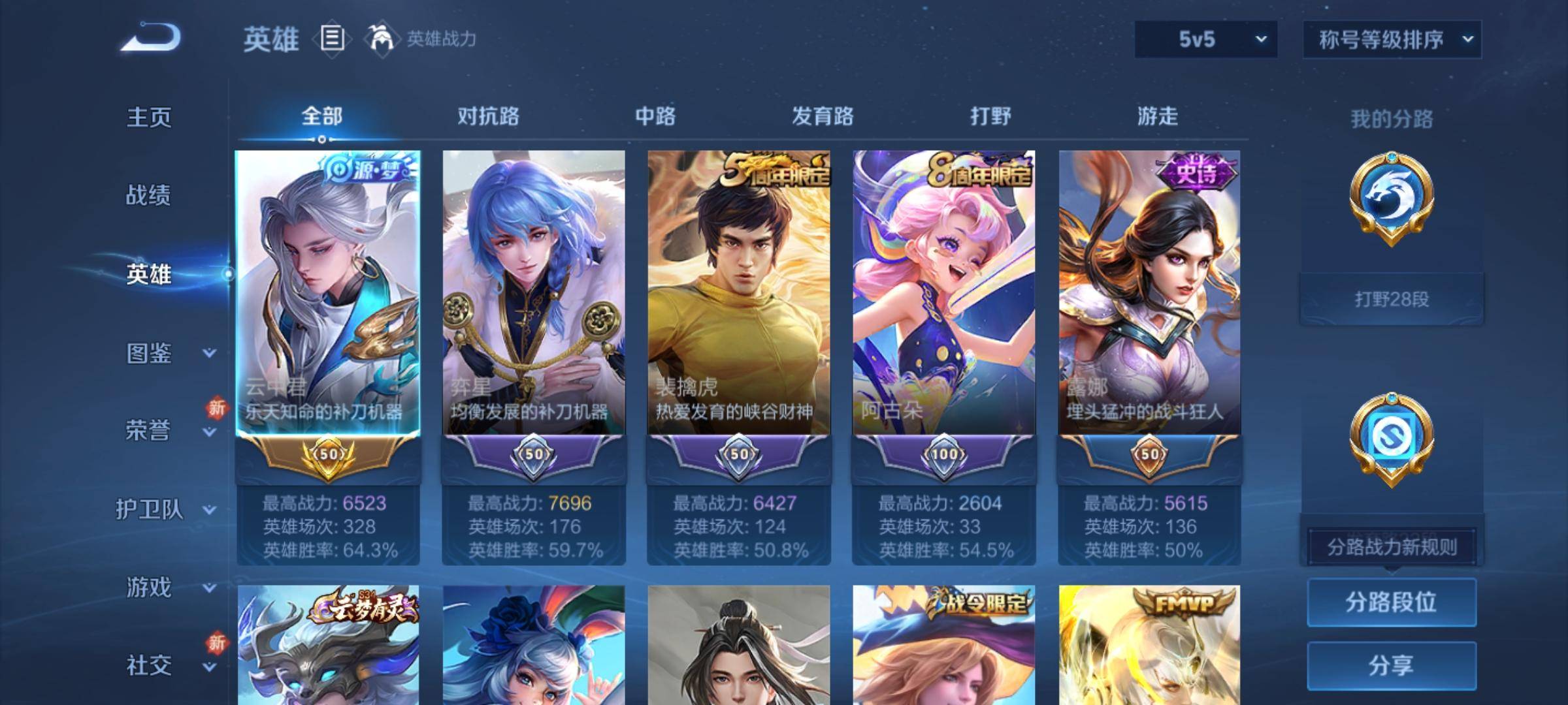 WZCMW3235063王者荣耀账号详情图3