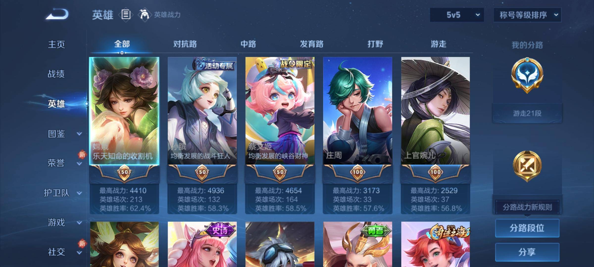 WZCMW3247757王者荣耀账号详情图2