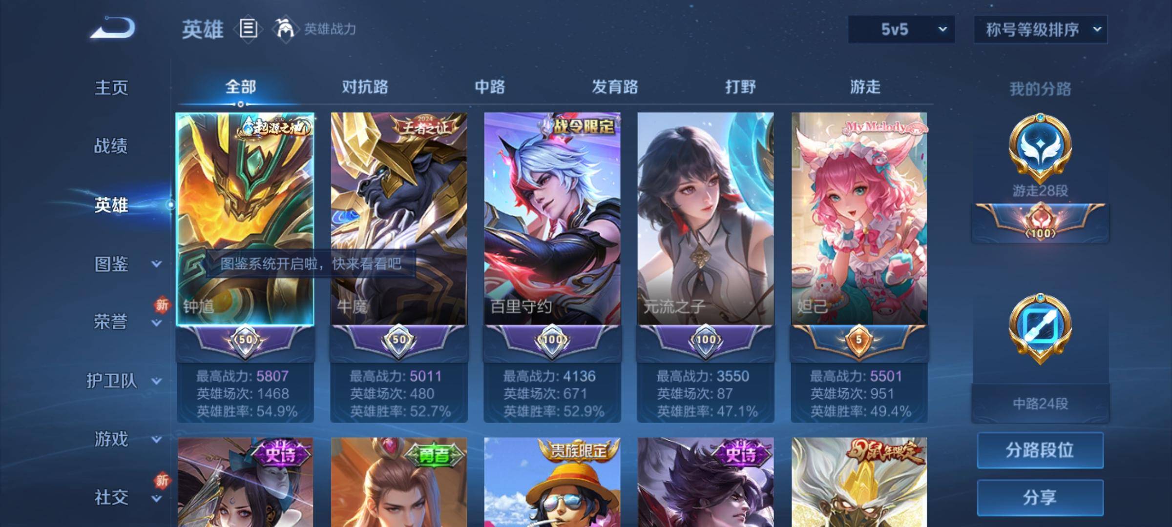 WZCMW3275108王者荣耀账号详情图2