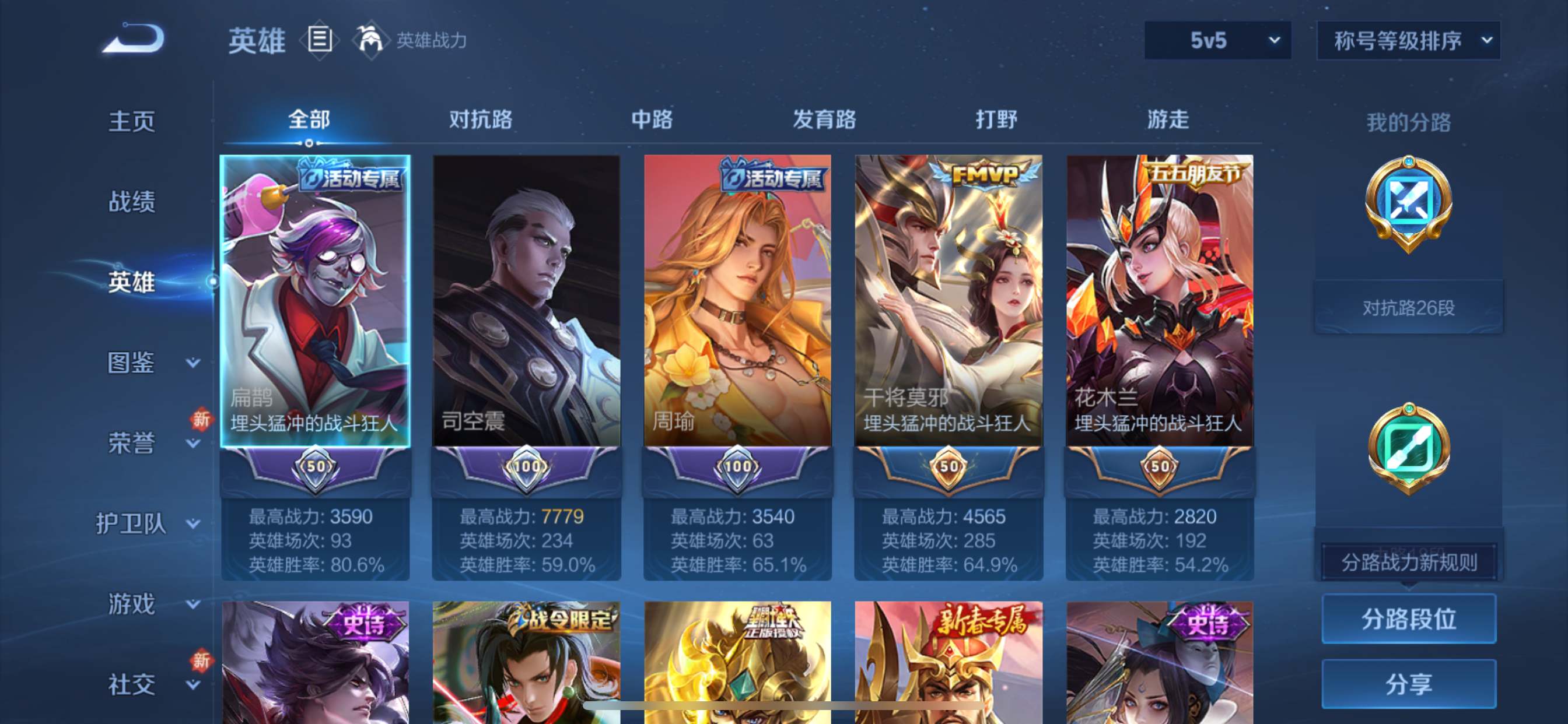 WZCMW3267313王者荣耀账号详情图2
