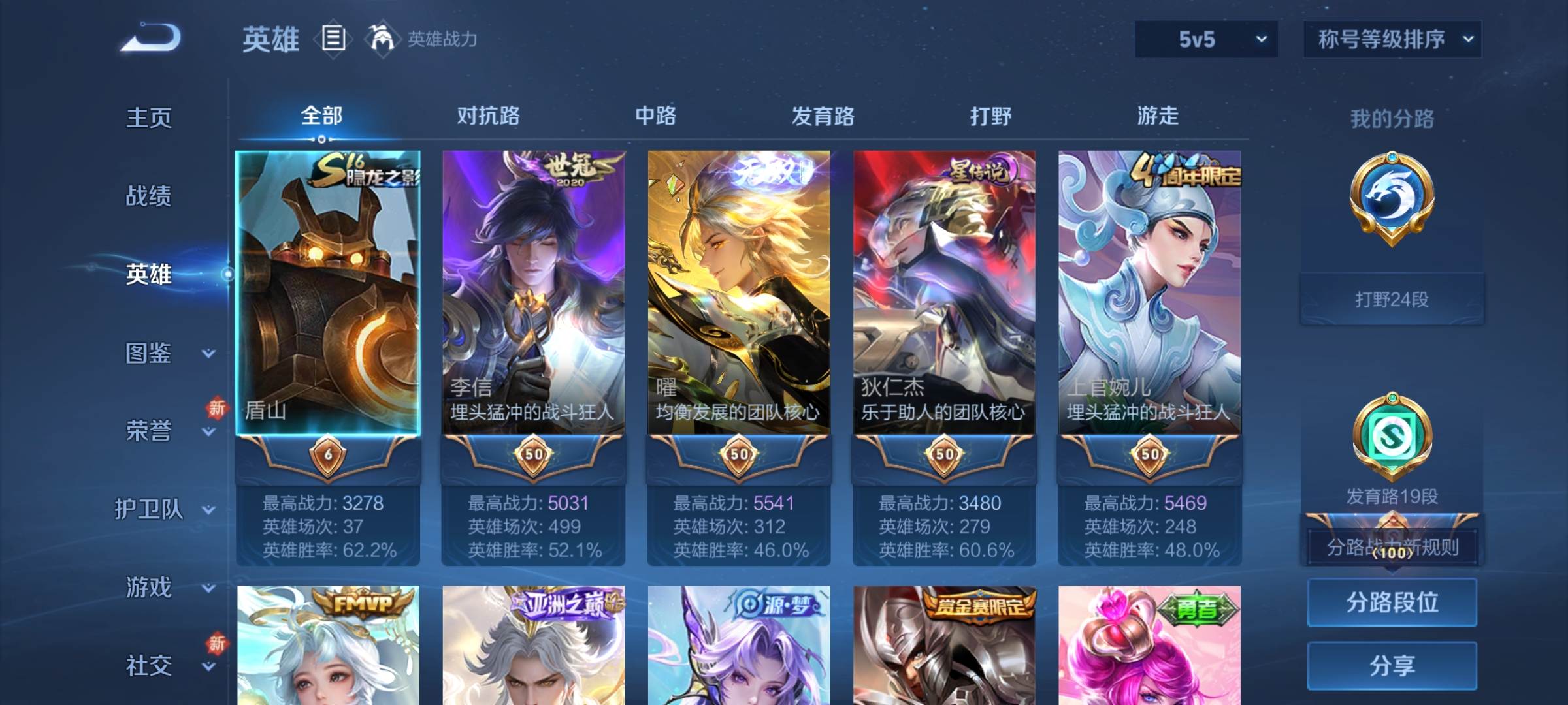 WZCMW3238120王者荣耀账号详情图2