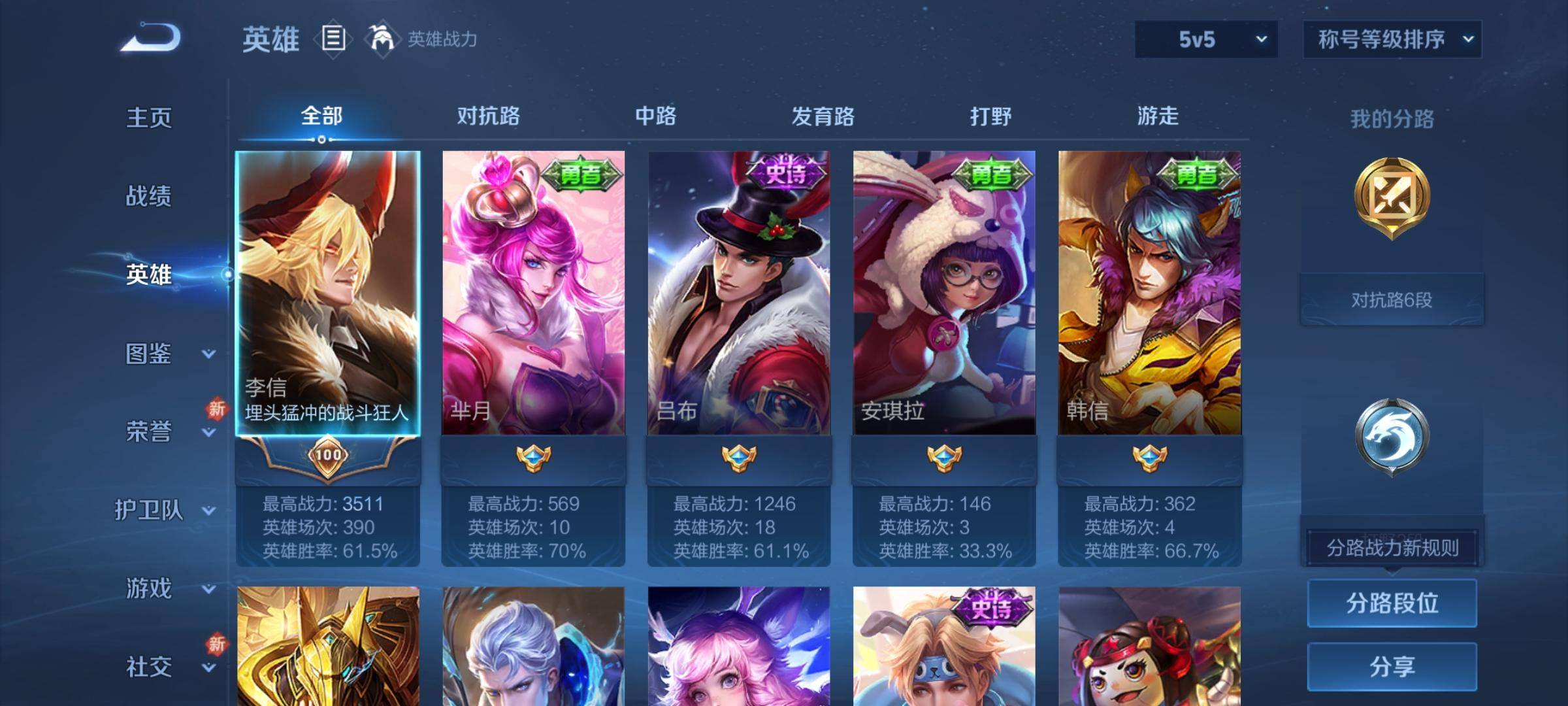 WZCMW3238925王者荣耀账号详情图3