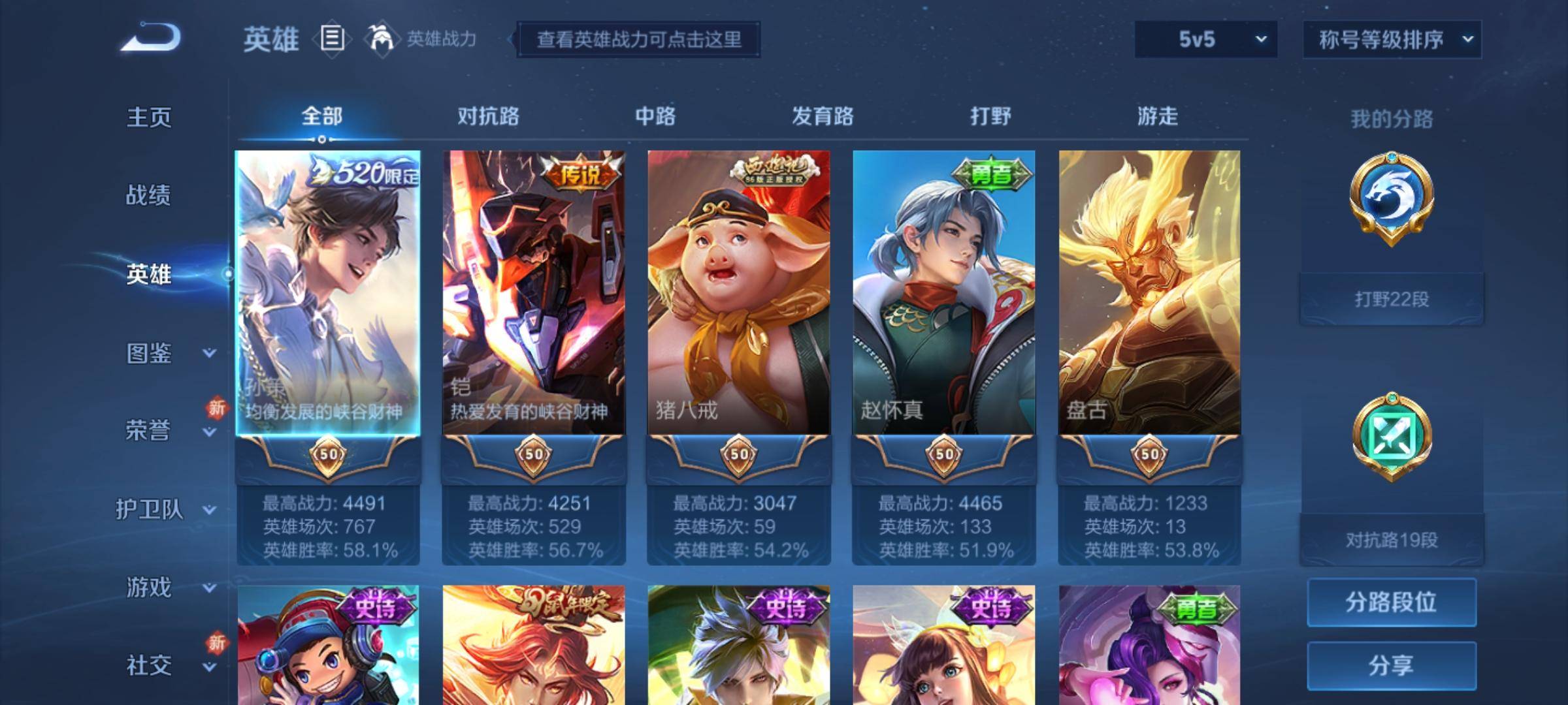 WZCMW3238288王者荣耀账号详情图2