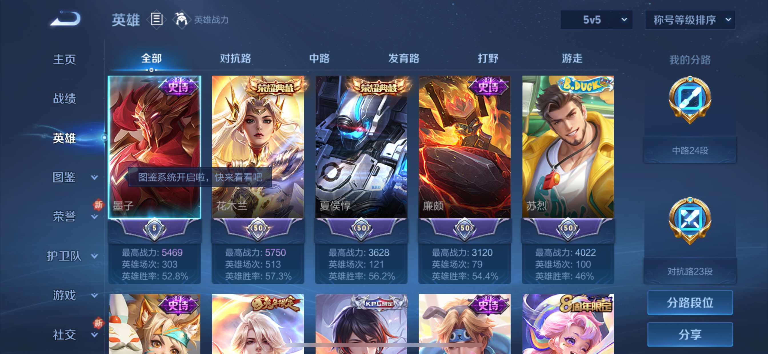WZCMW3240185王者荣耀账号详情图2