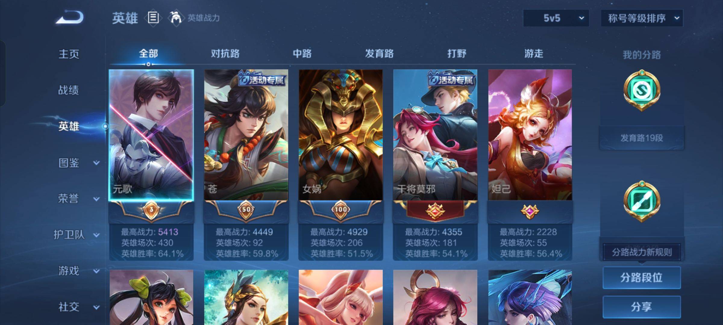 WZCMW3243089王者荣耀账号详情图2