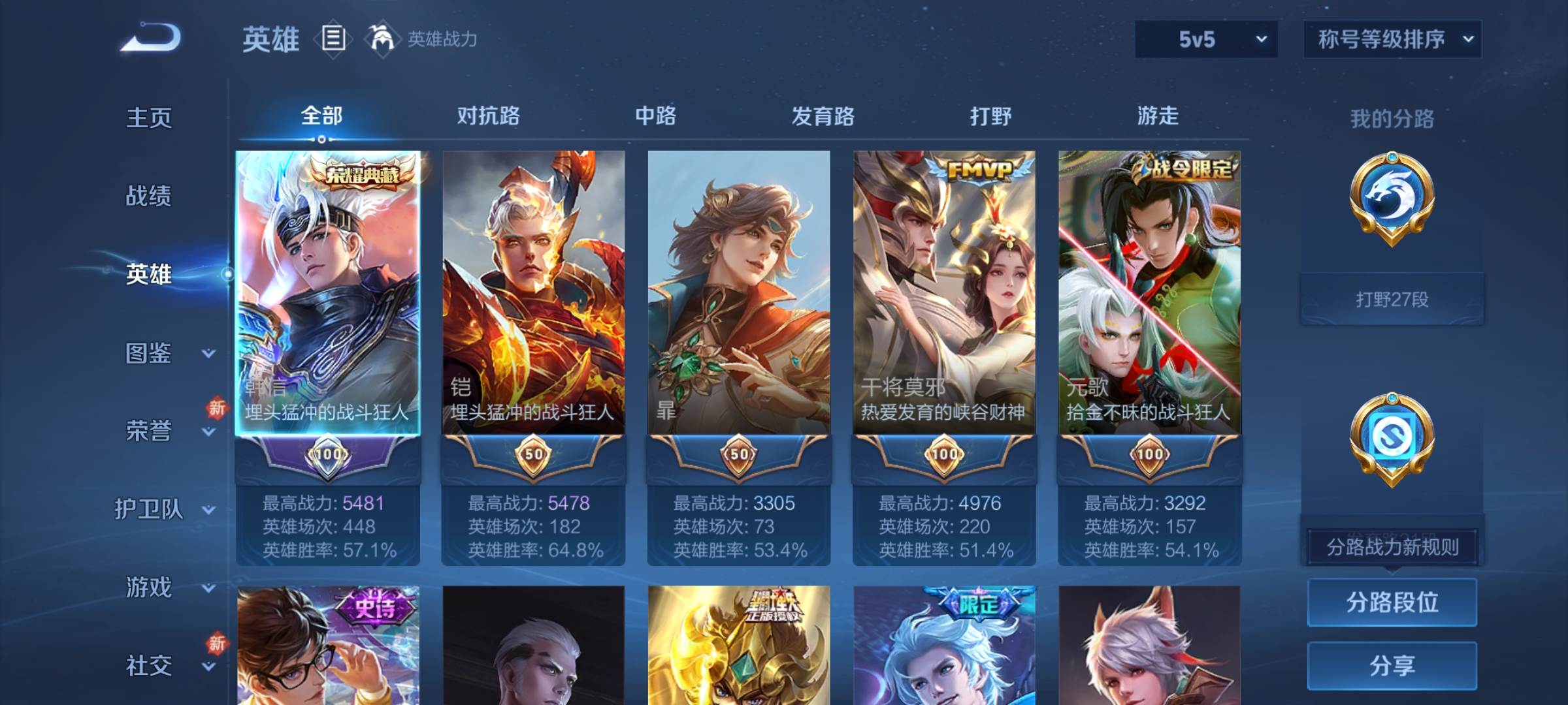 WZCMW3267318王者荣耀账号详情图2