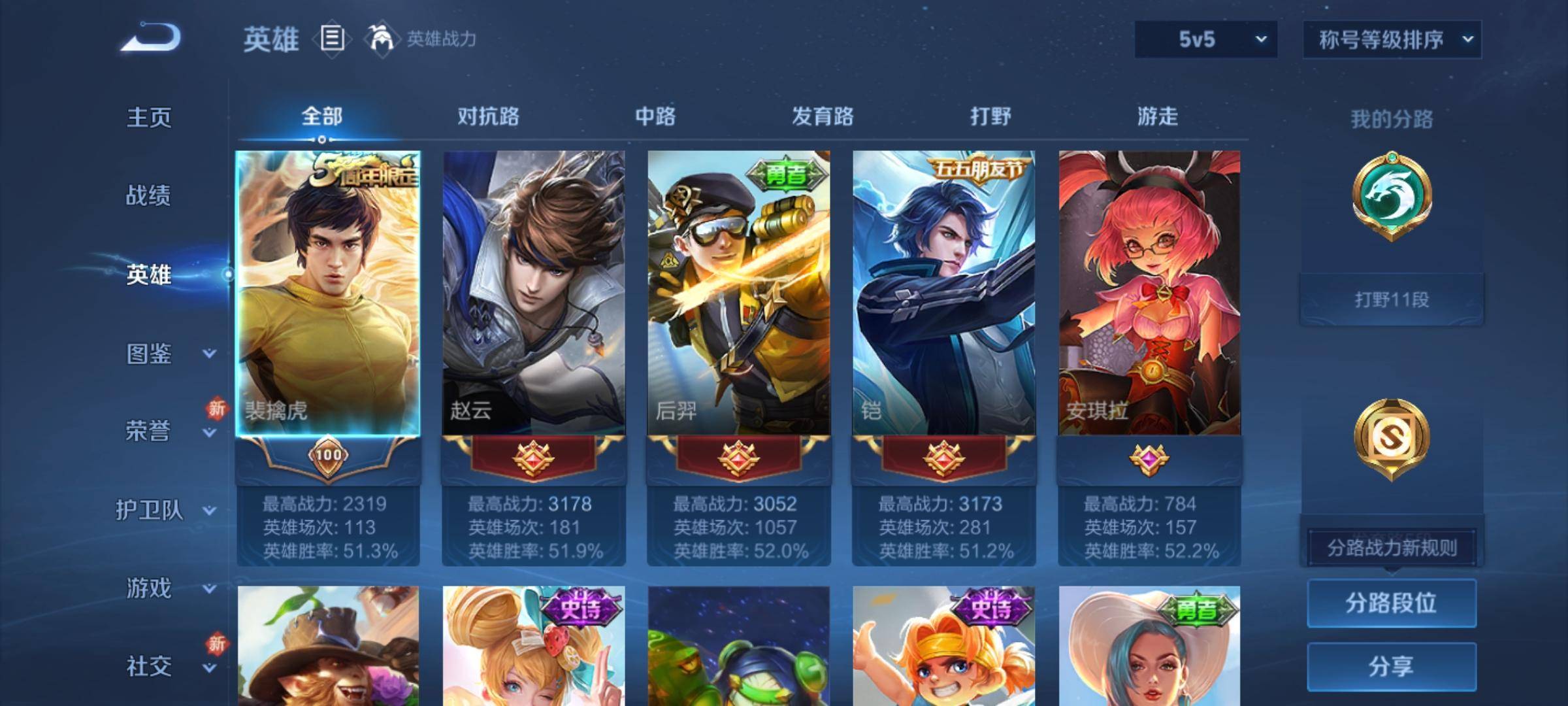WZCMW3250389王者荣耀账号详情图2