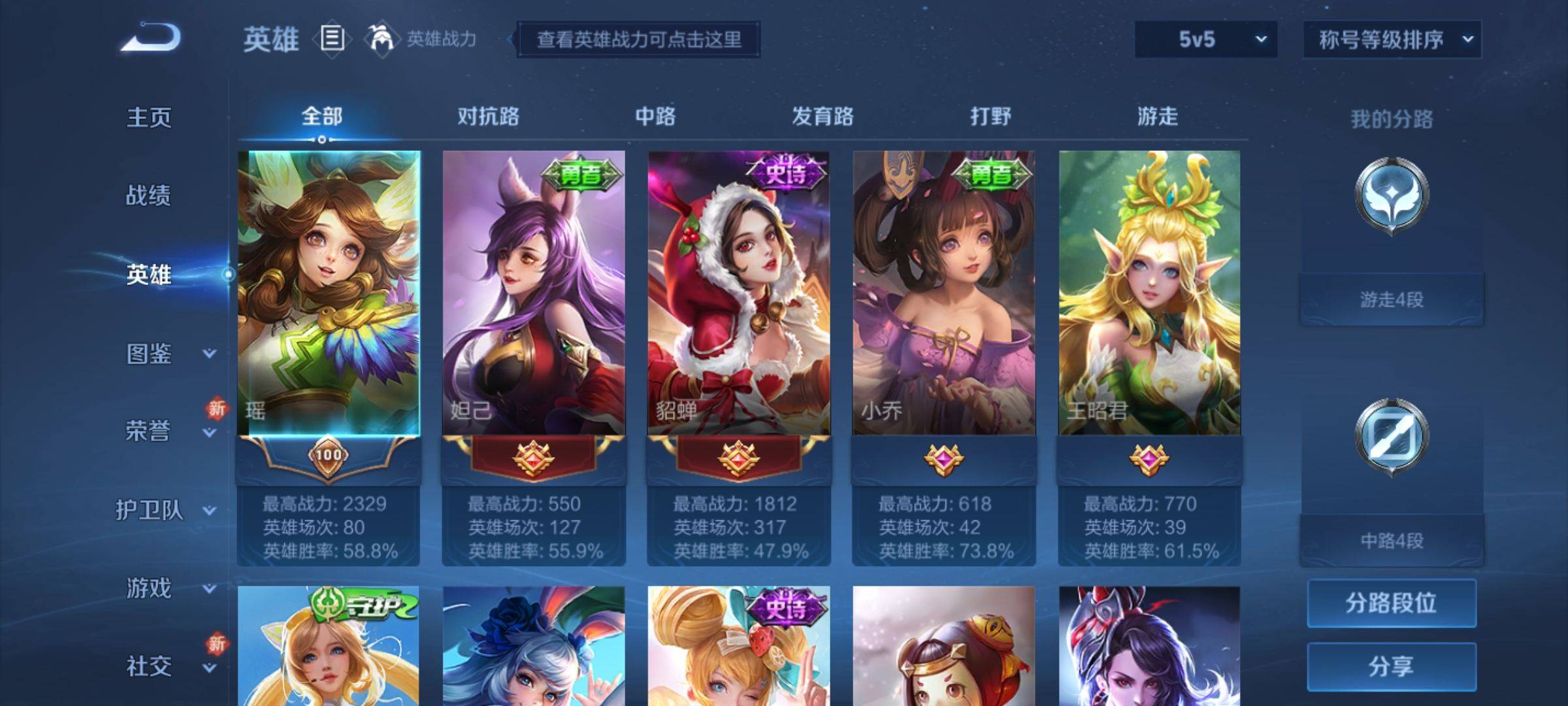WZCMW3250445王者荣耀账号详情图2