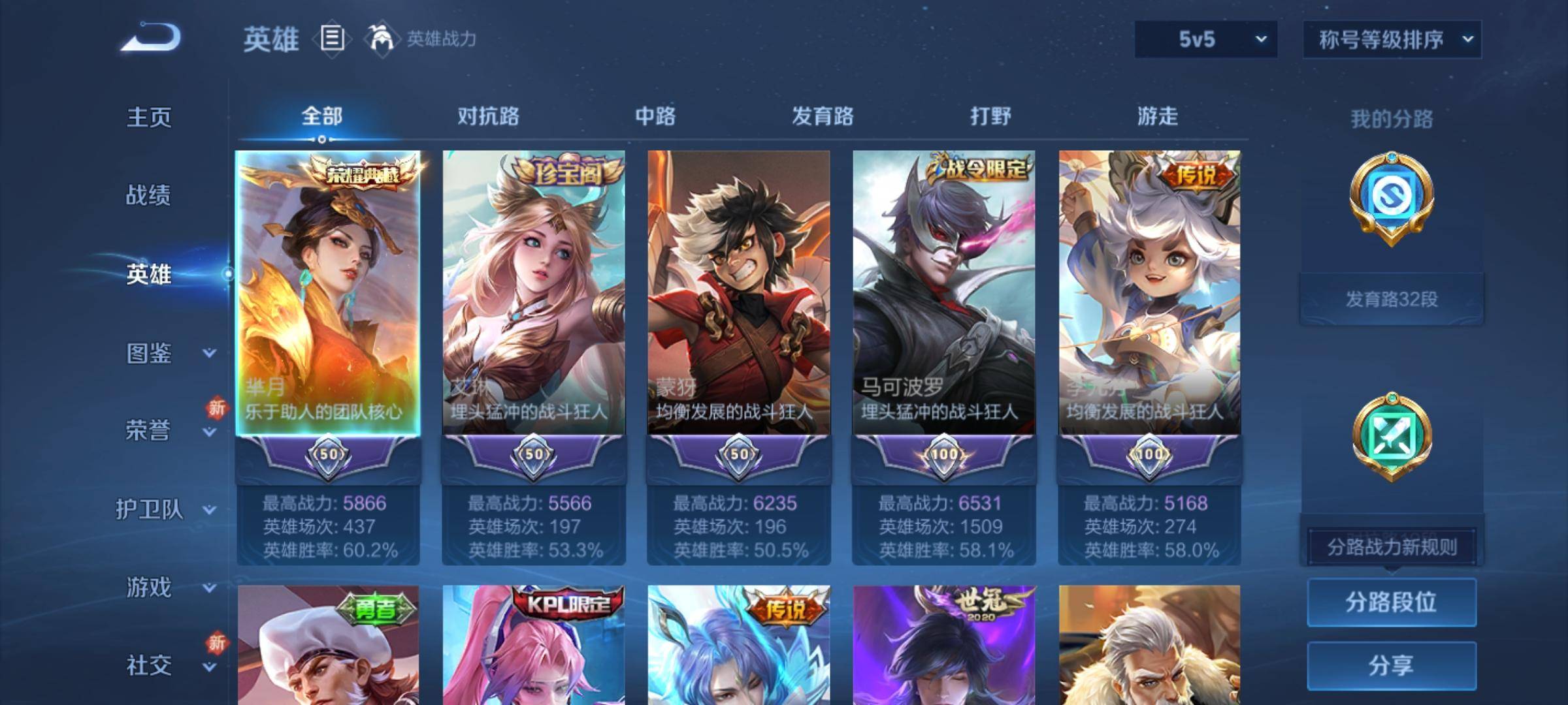 WZCMW3289101王者荣耀账号详情图2