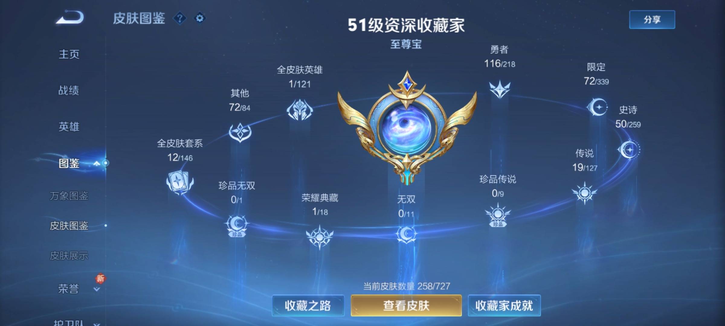 WZCMW3252317王者荣耀账号详情图4
